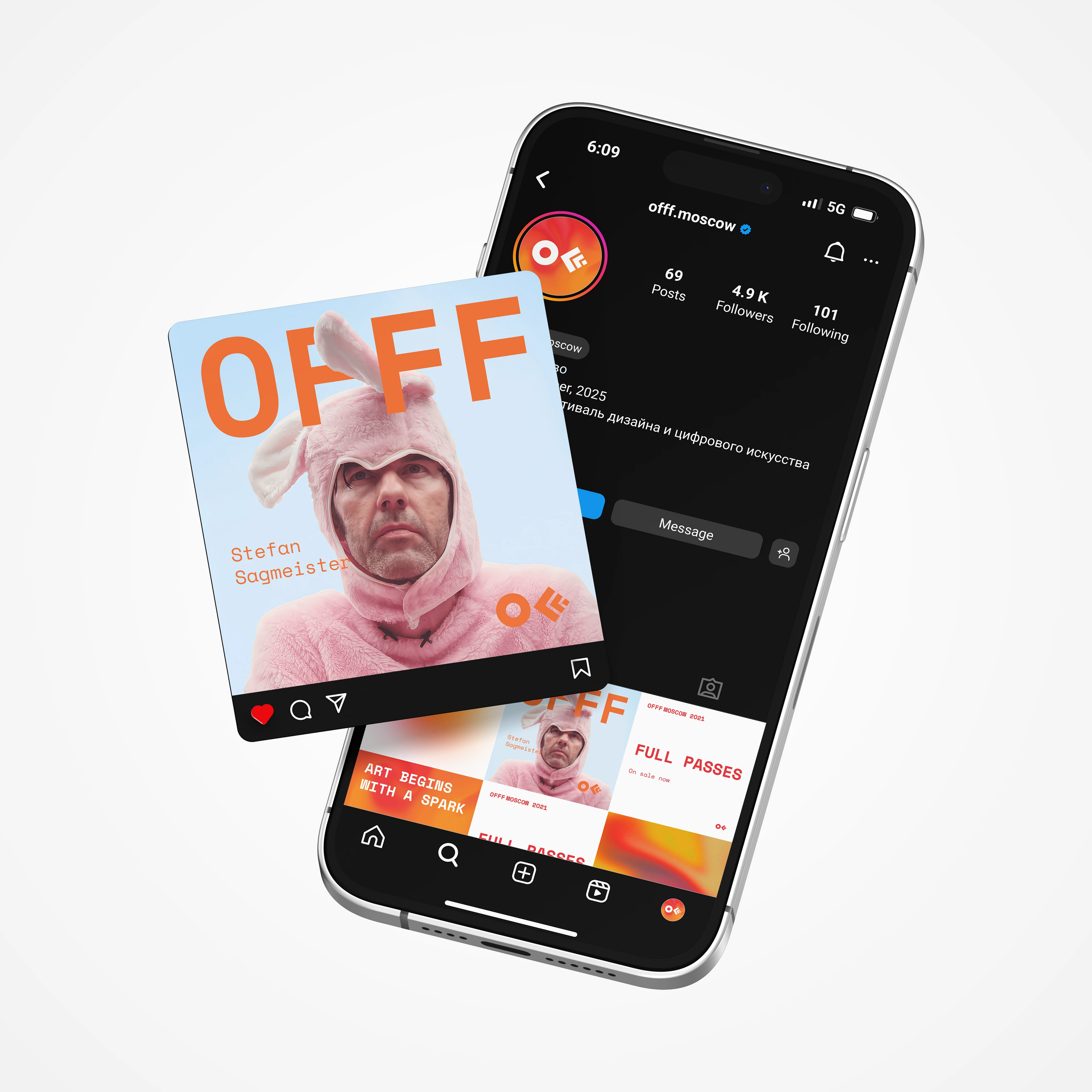 Айдентика фестиваля OFFF Moscow 2021 — Изображение №7 — Брендинг на Dprofile