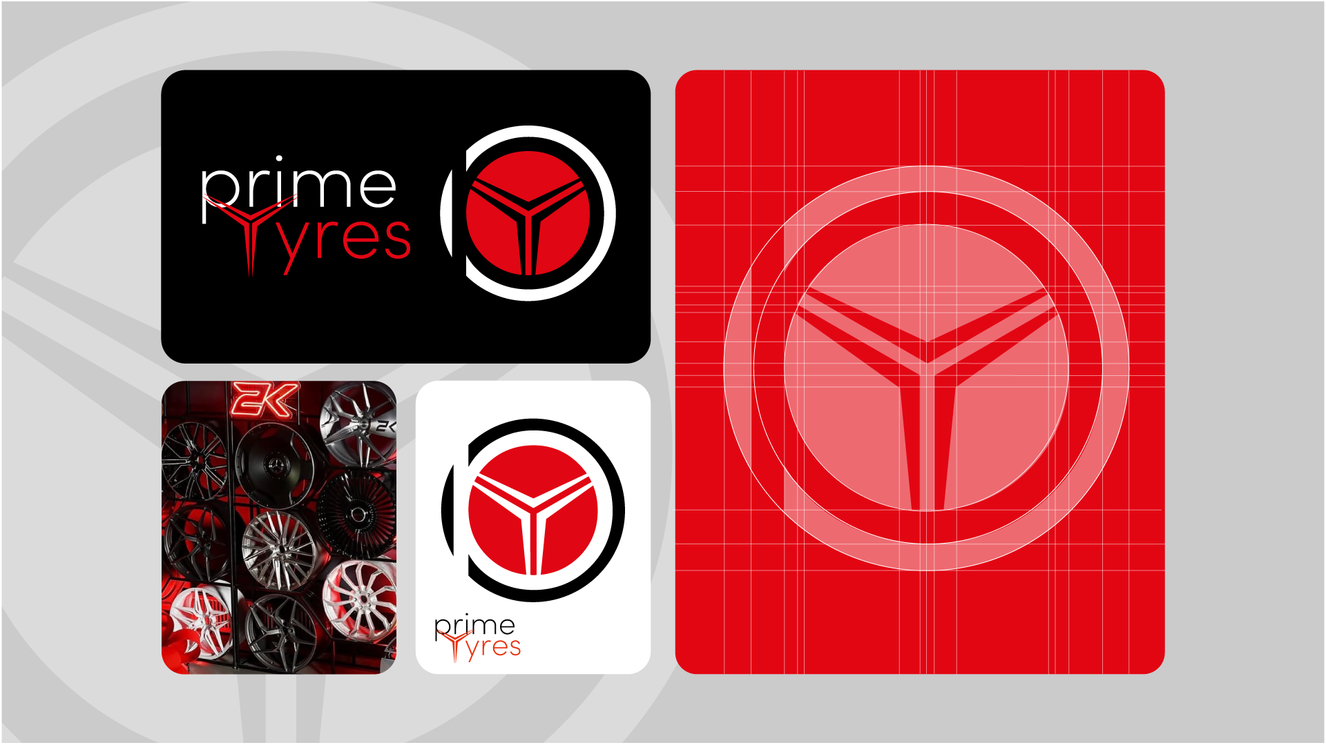 Logo of a store selling car tires — Изображение №2 — Брендинг на Dprofile