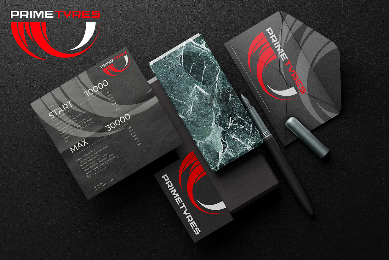 Logo of a store selling car tires — Изображение №9 — Брендинг на Dprofile