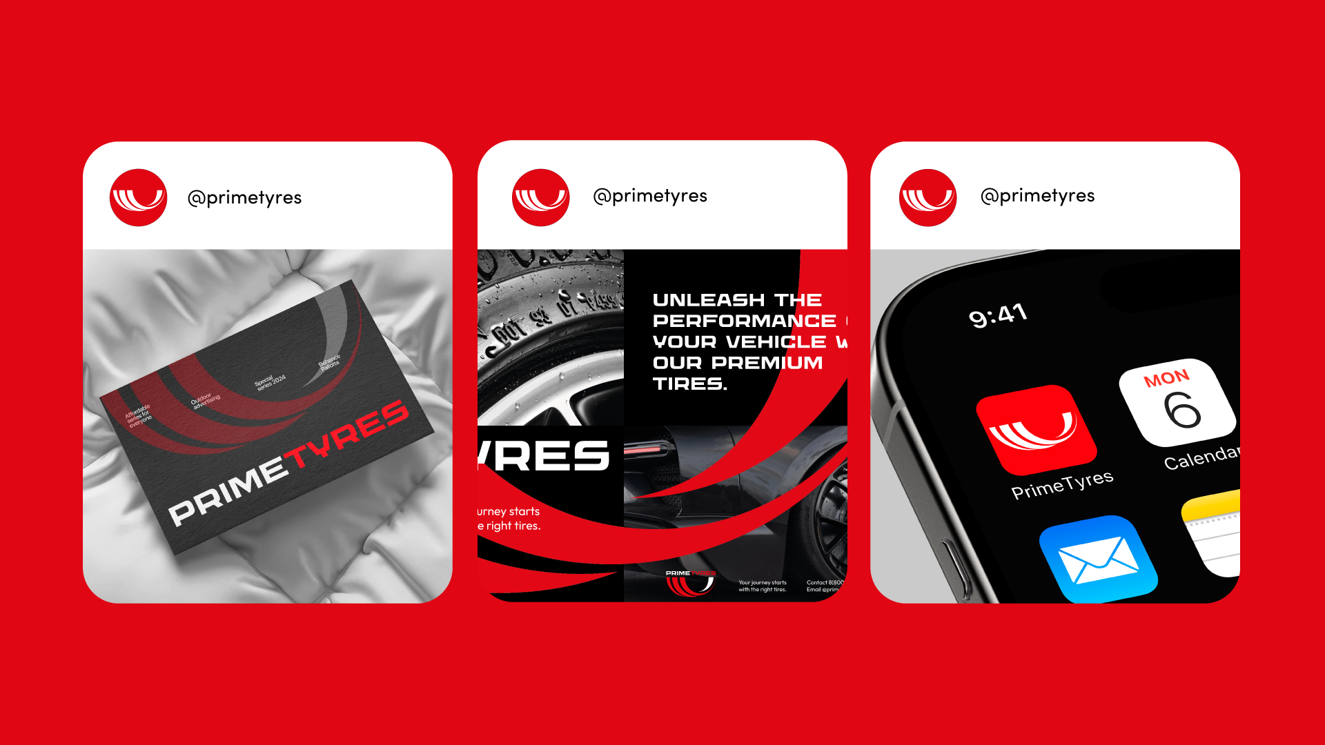 Logo of a store selling car tires — Изображение №6 — Брендинг на Dprofile