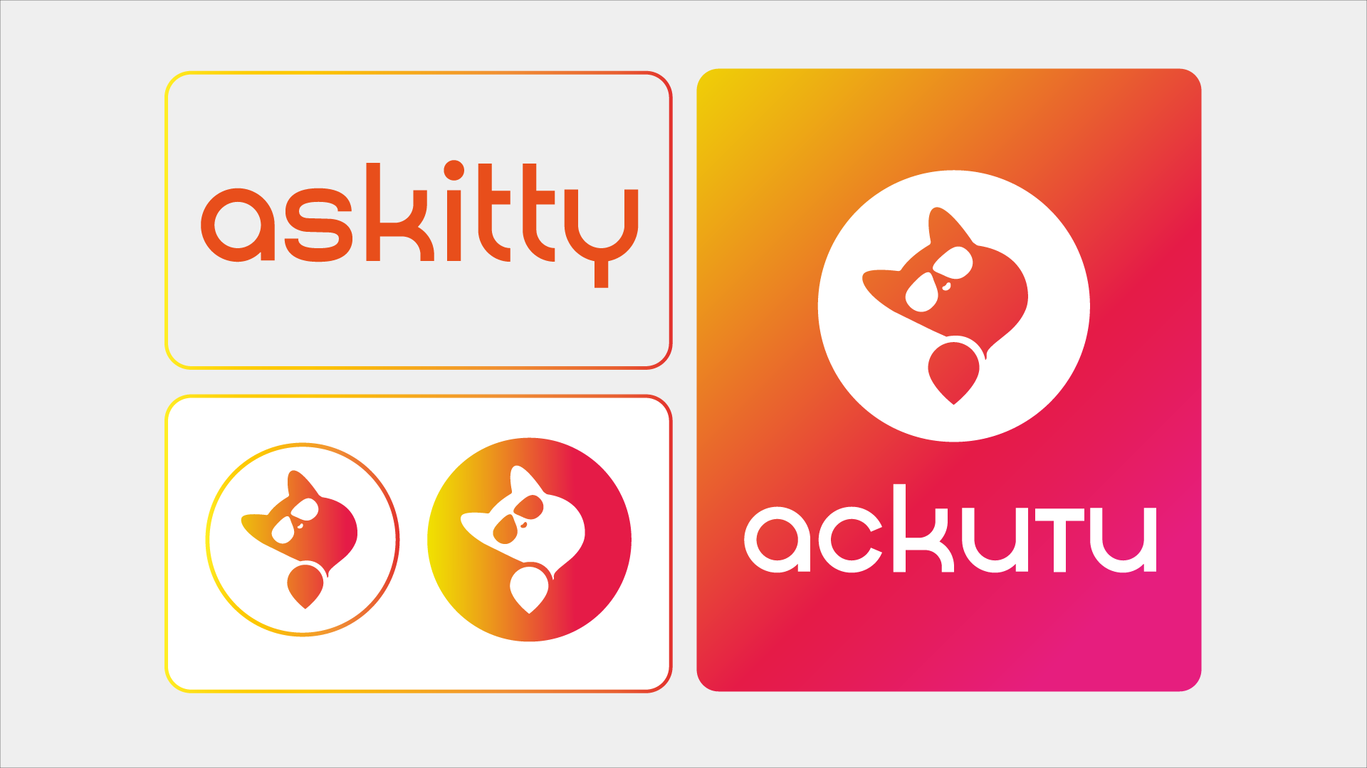 Logotype travel service Askitty — Изображение №2 — Брендинг на Dprofile