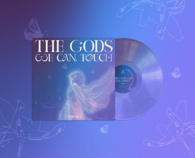 Vinyl album cover redesign | AURORA на Dprofile
