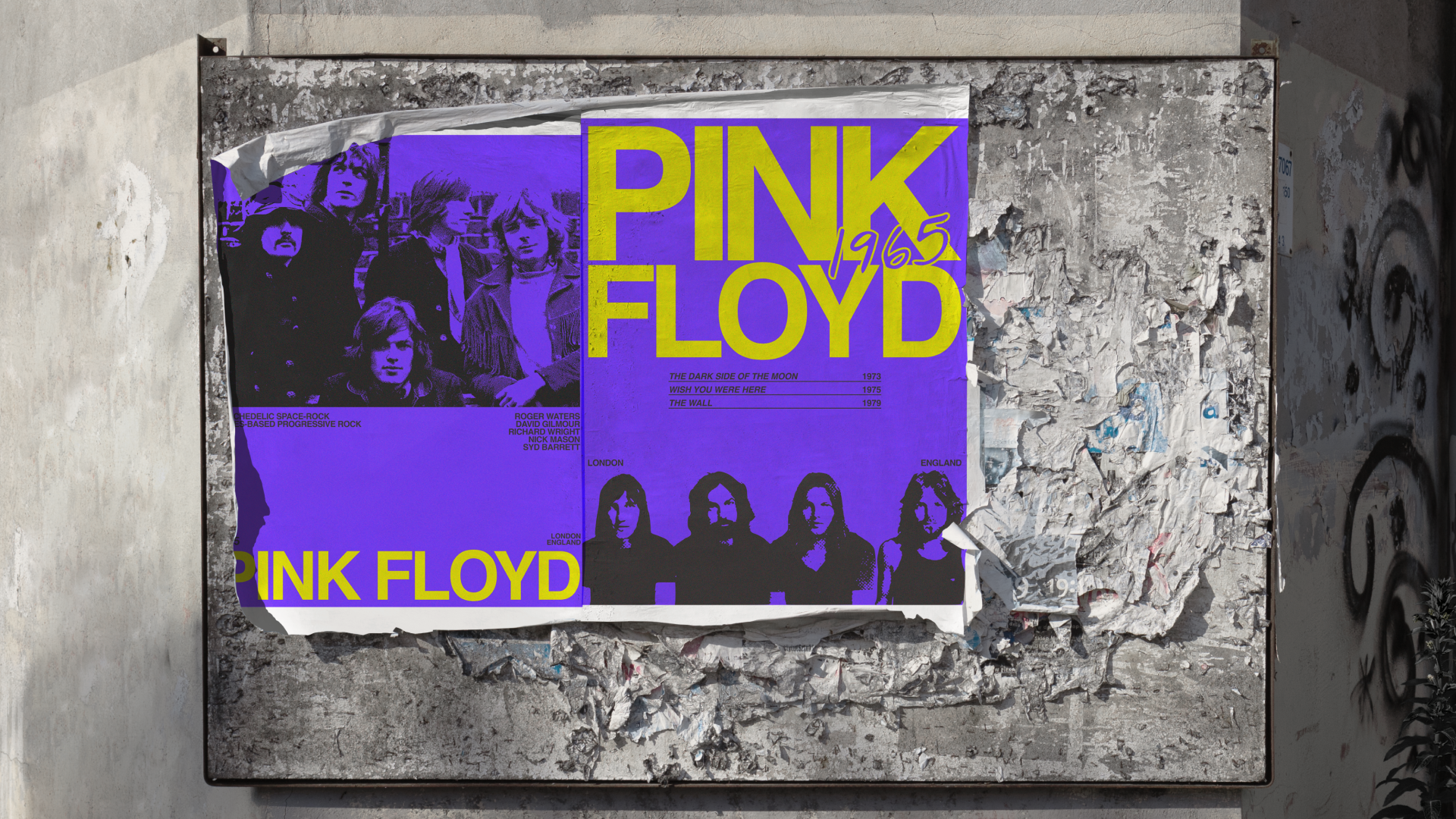 Pink Floyd Poster Series — Изображение №6 — Графика на Dprofile