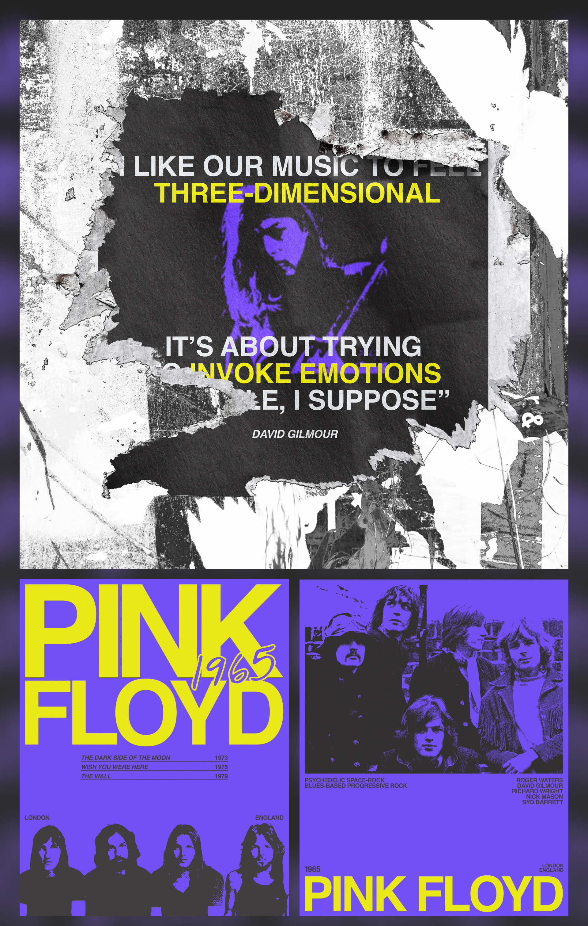 Pink Floyd Poster Series — Изображение №4 — Графика на Dprofile