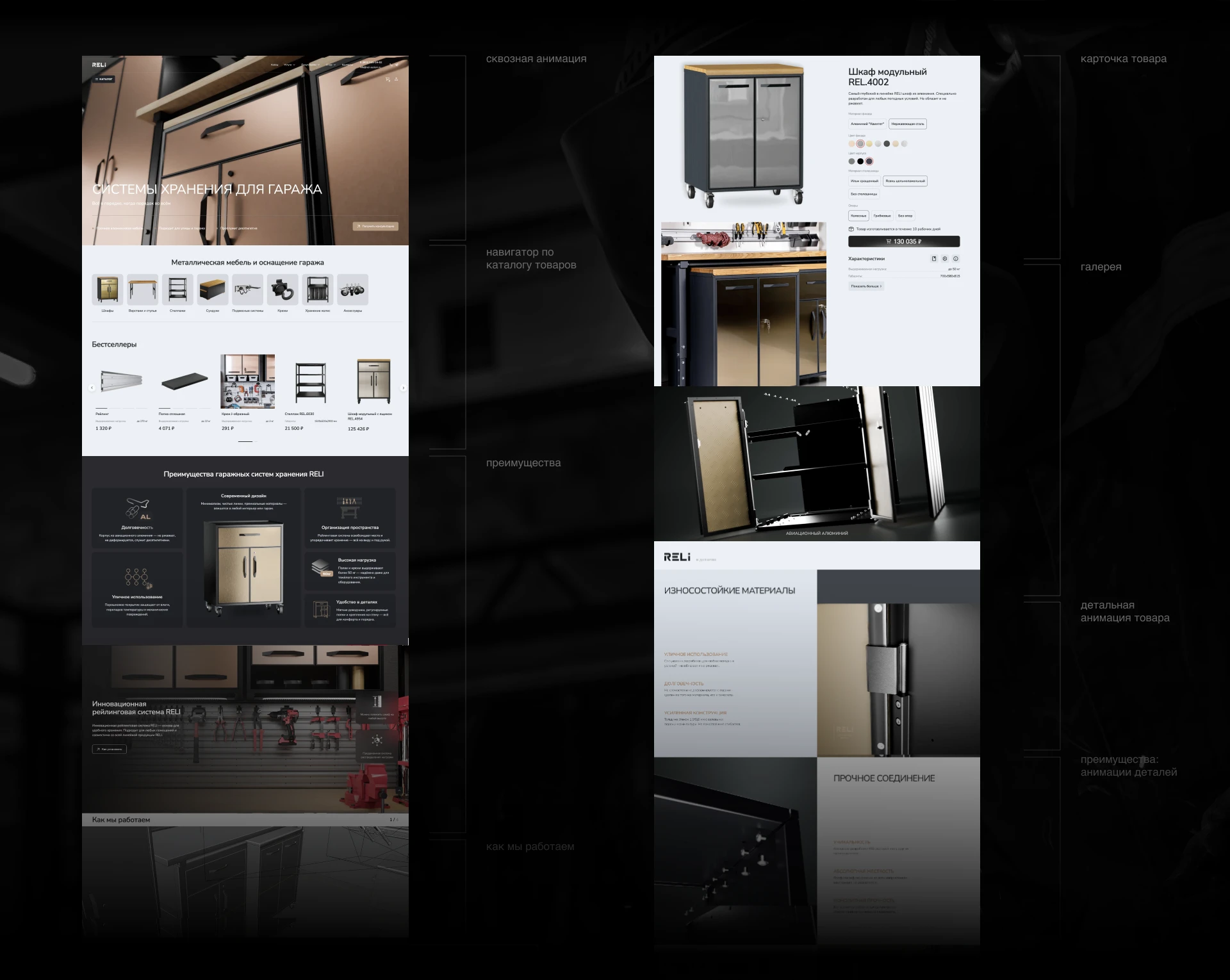 RELI. Новая культура порядка. — Изображение №4 — Интерфейсы, 3D на Dprofile