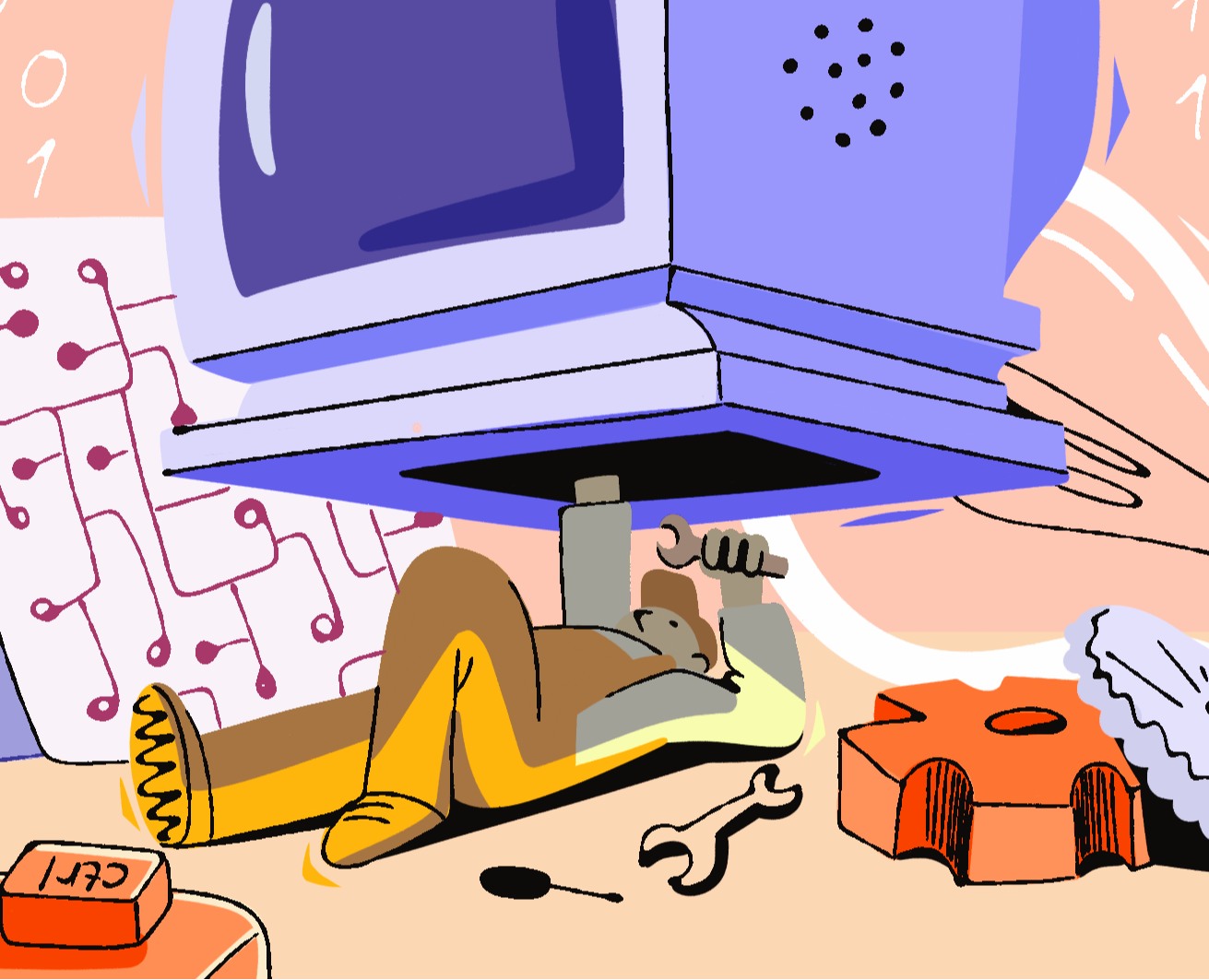 Основы безопасности — Иллюстрация, Графика на Dprofile