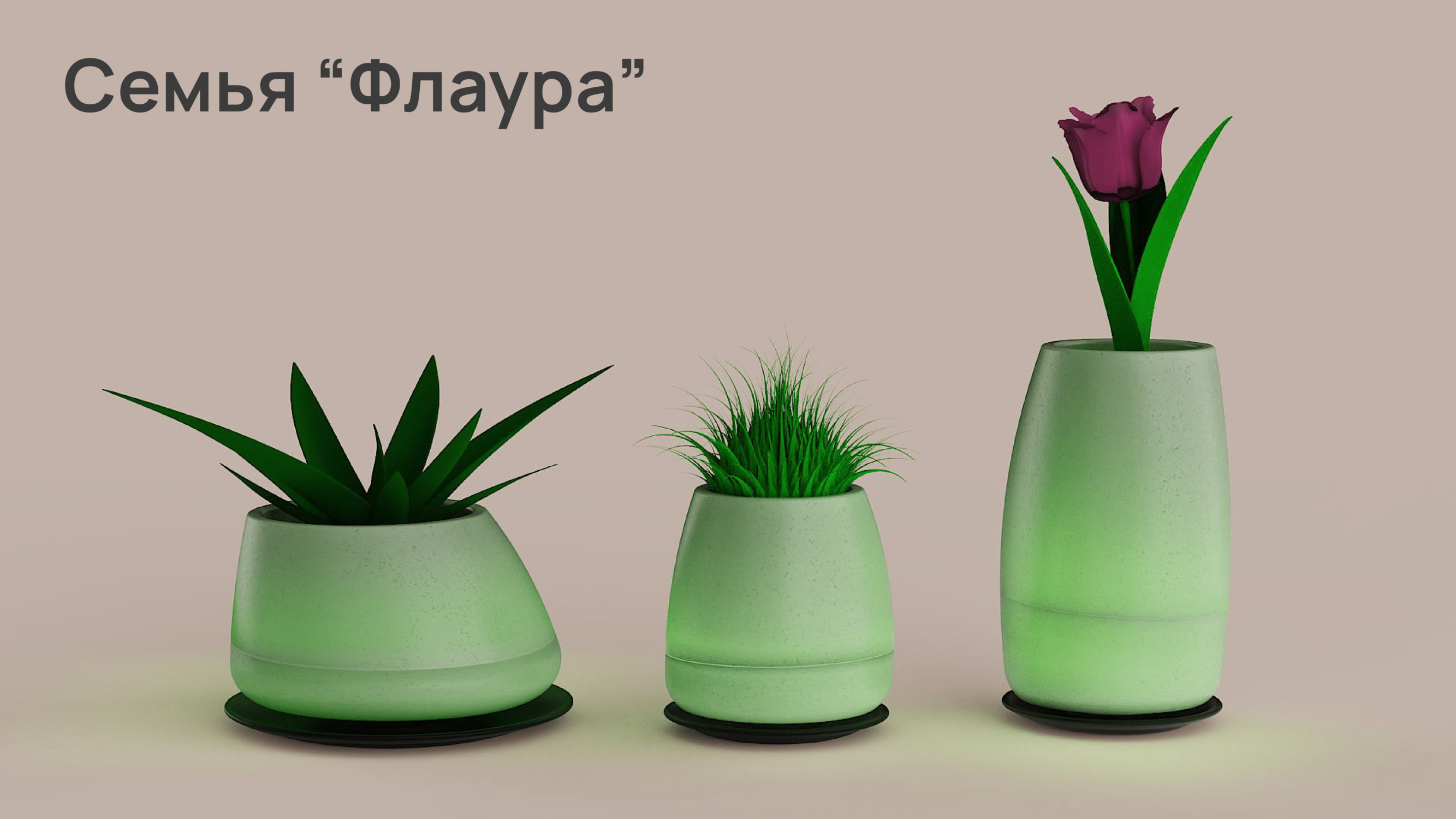 Умный цветочный горшок Flaura — Изображение №14 — Брендинг, 3D на Dprofile