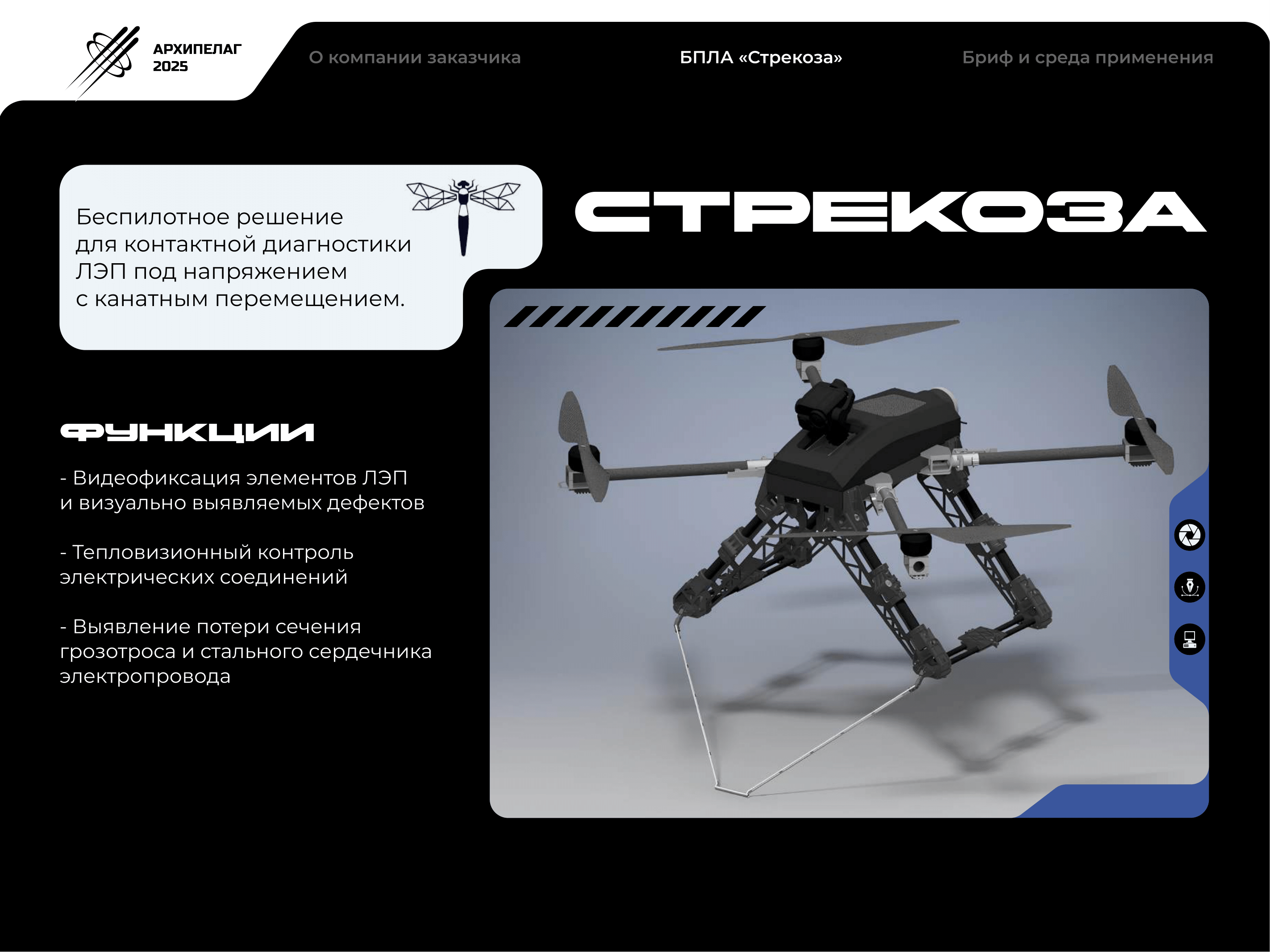 Редизайн БАС для ЛЭП "Стрекоза" — Изображение №2 — 3D на Dprofile