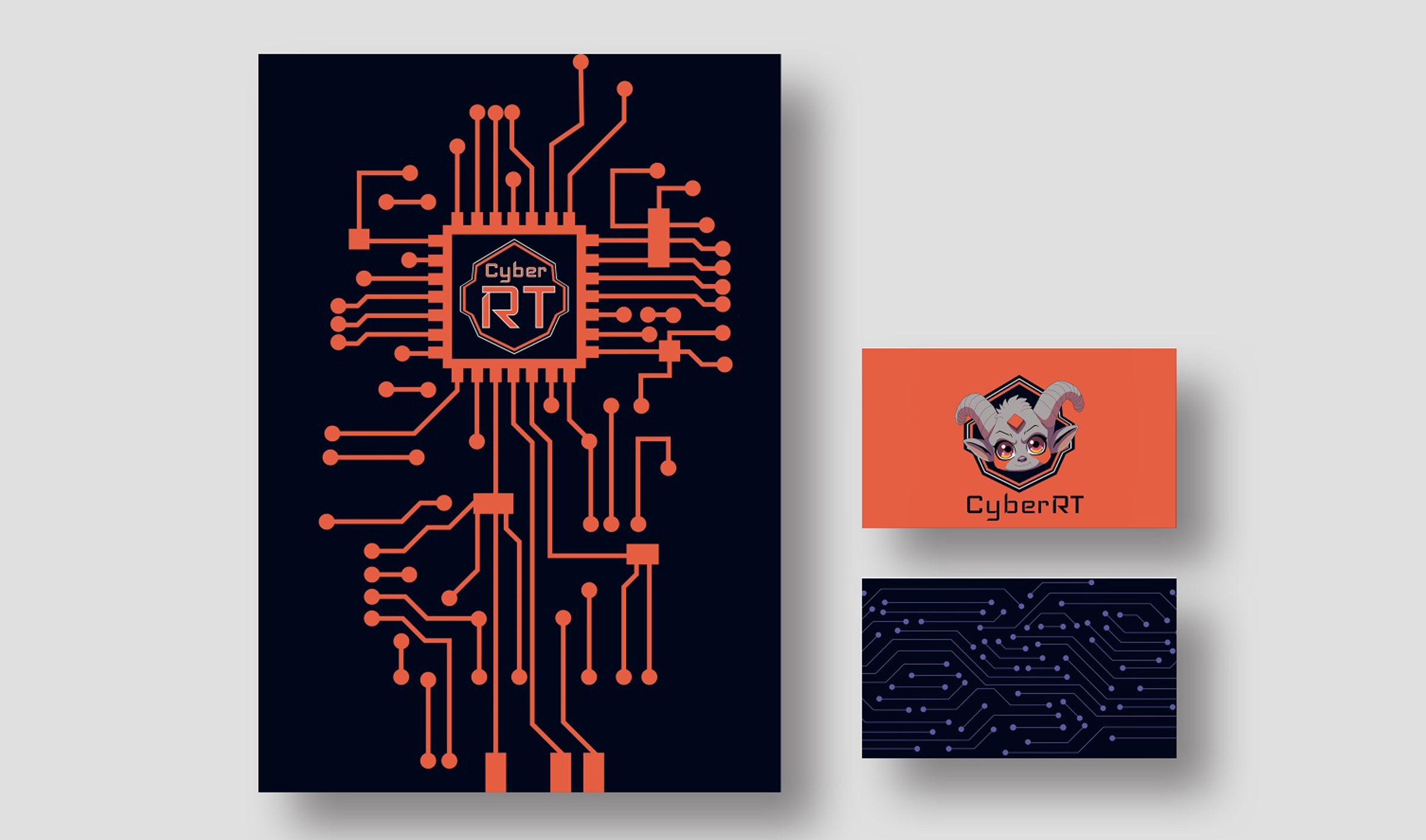 Айдентика для киберспортивной команды CyberRT — Изображение №12 — Брендинг, Иллюстрация на Dprofile