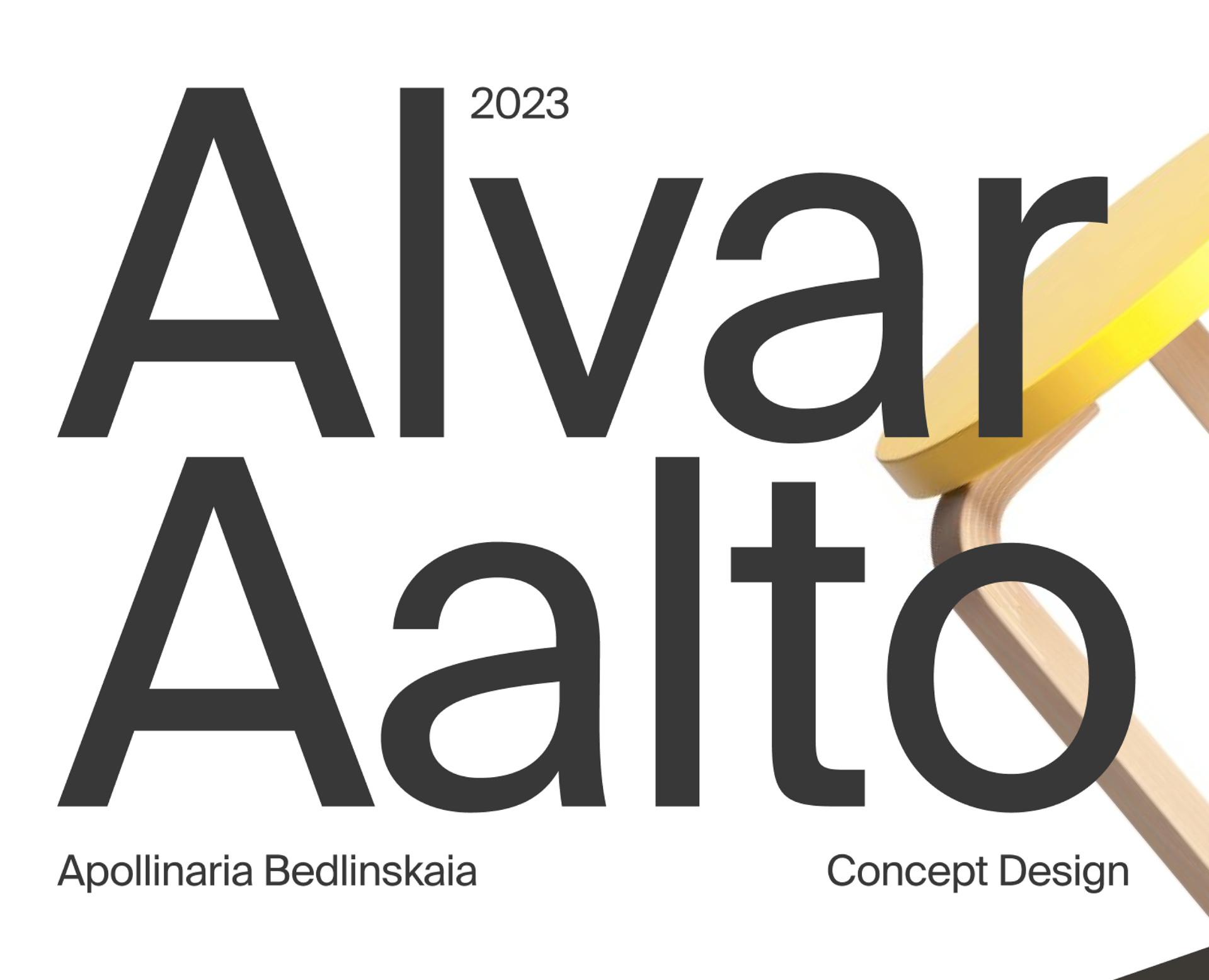 Alvar Aalto concept design (training project) на Dprofile
