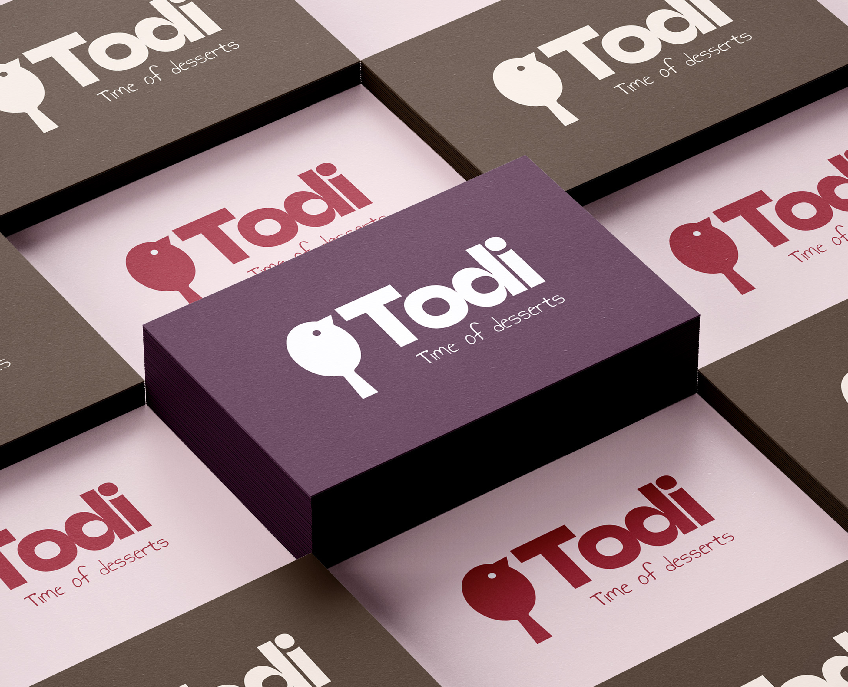 Todi. Time of desserts | logo design — Брендинг на Dprofile