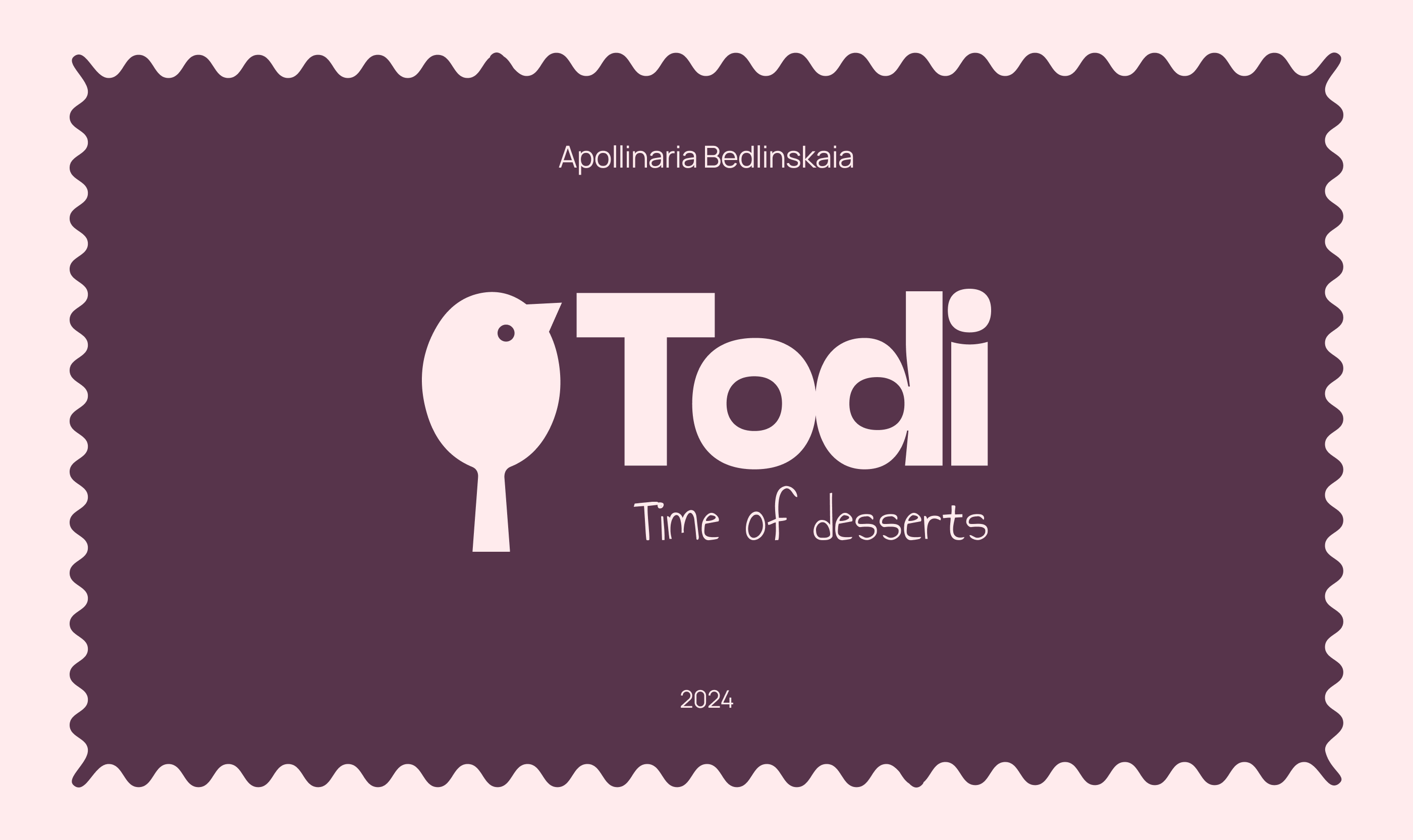 Todi. Time of desserts | logo design — Изображение №1 — Брендинг на Dprofile