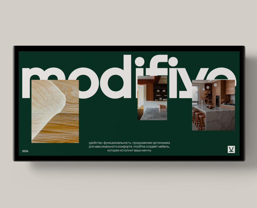 modifive | branding identity на Dprofile