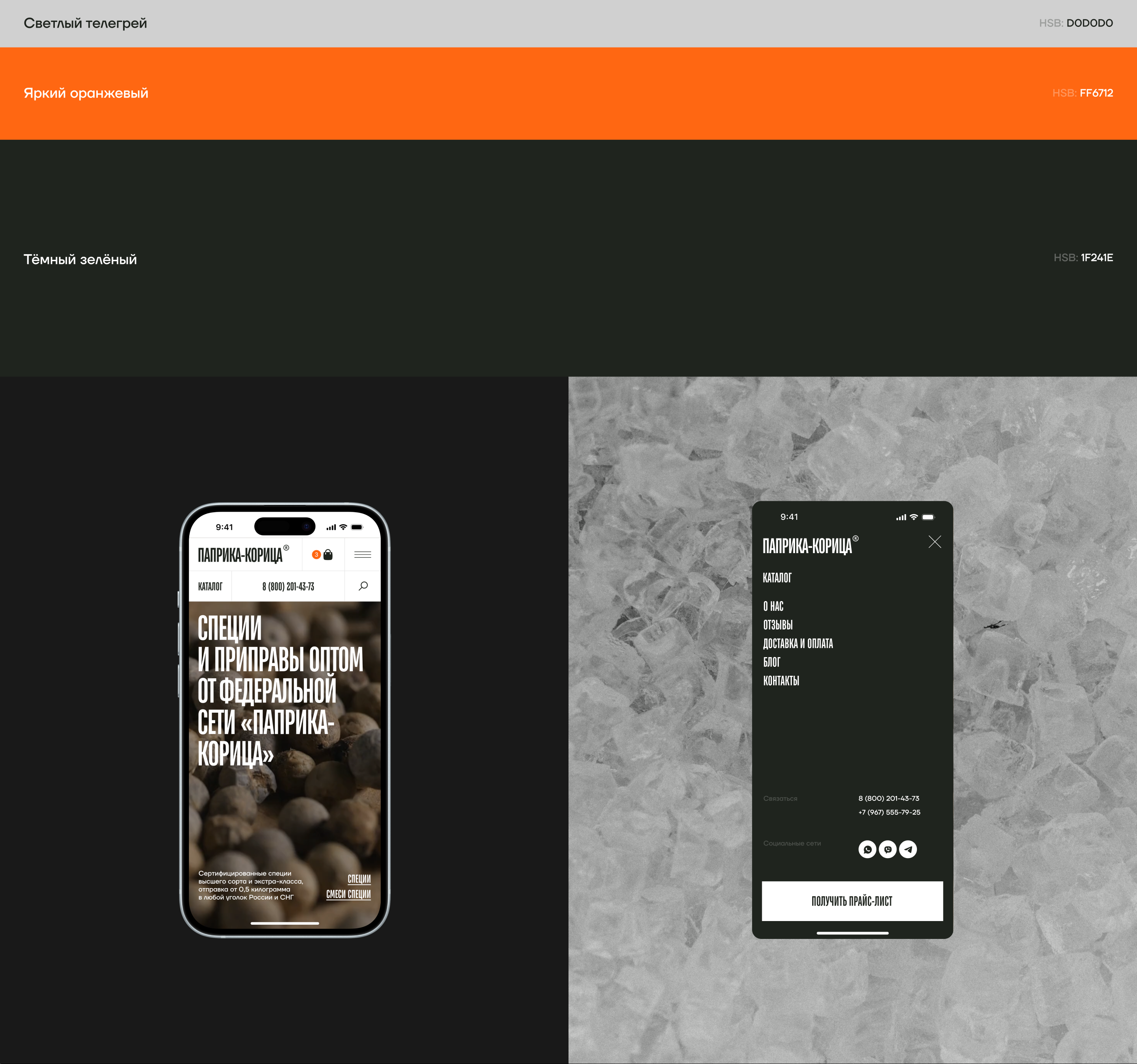 Паприка-Корица® — Редизайн интернет-магазина — Изображение №1 — Интерфейсы, Брендинг на Dprofile