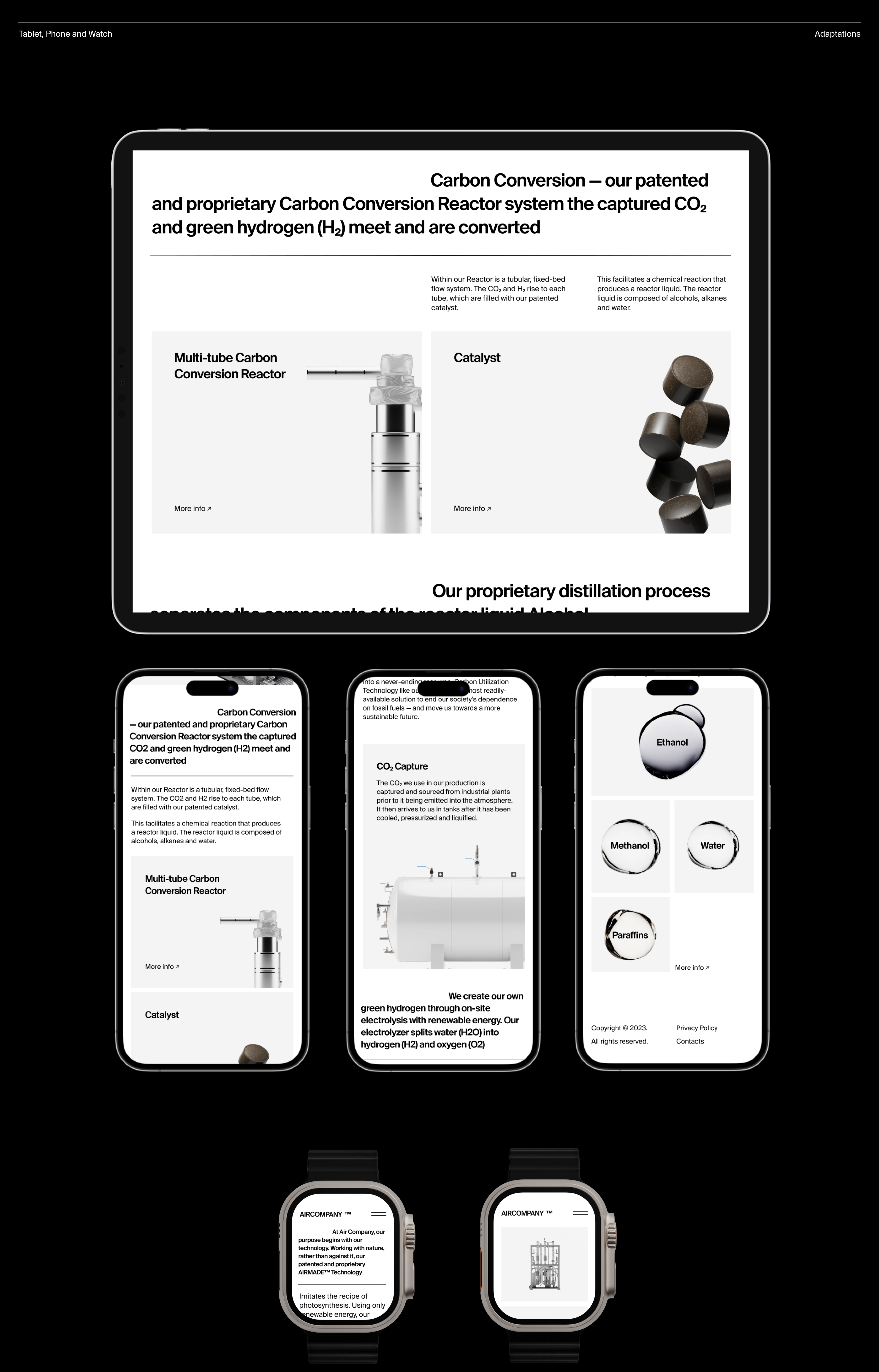 AIRCOMPANY™ — Corporate Website Concept — Изображение №7 — Интерфейсы, Иллюстрация на Dprofile