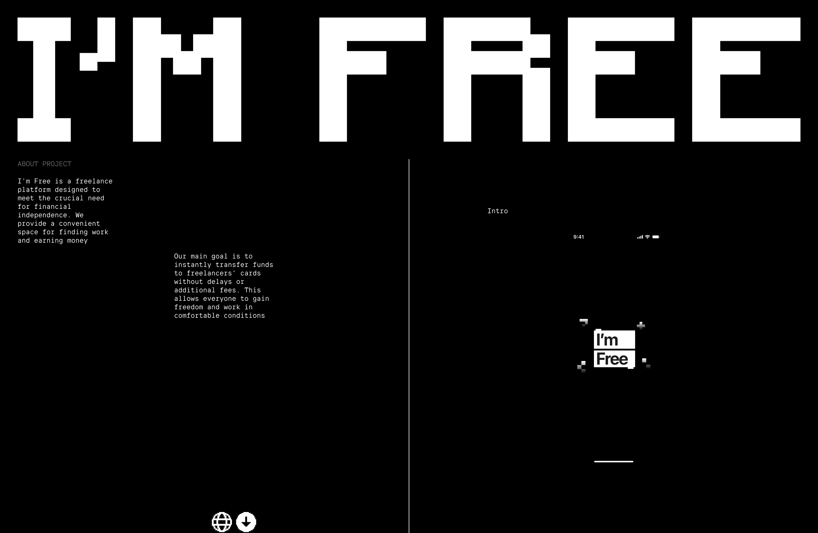 I'm Free — Mobile App — Изображение №2 — Интерфейсы, Анимация на Dprofile