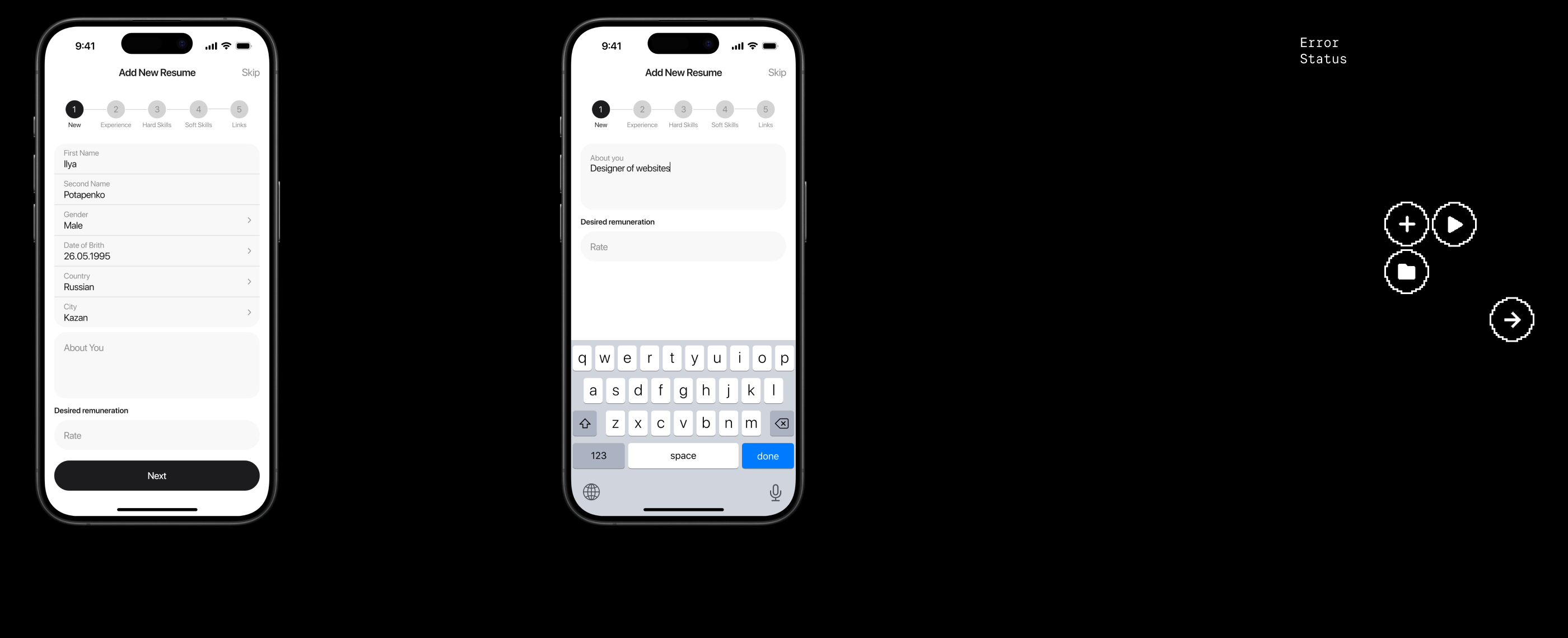 I'm Free — Mobile App — Изображение №7 — Интерфейсы, Анимация на Dprofile
