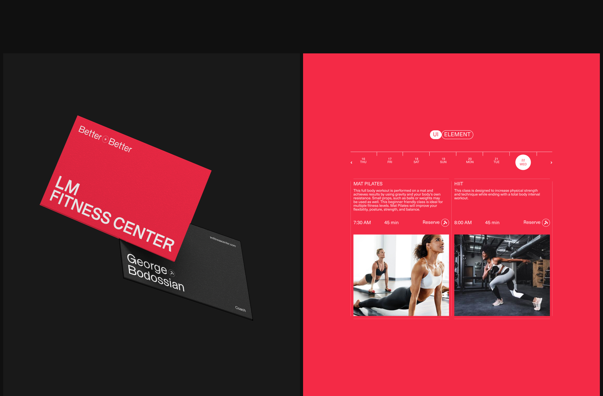 LM Fitness Center — Изображение №8 — Интерфейсы, Брендинг на Dprofile