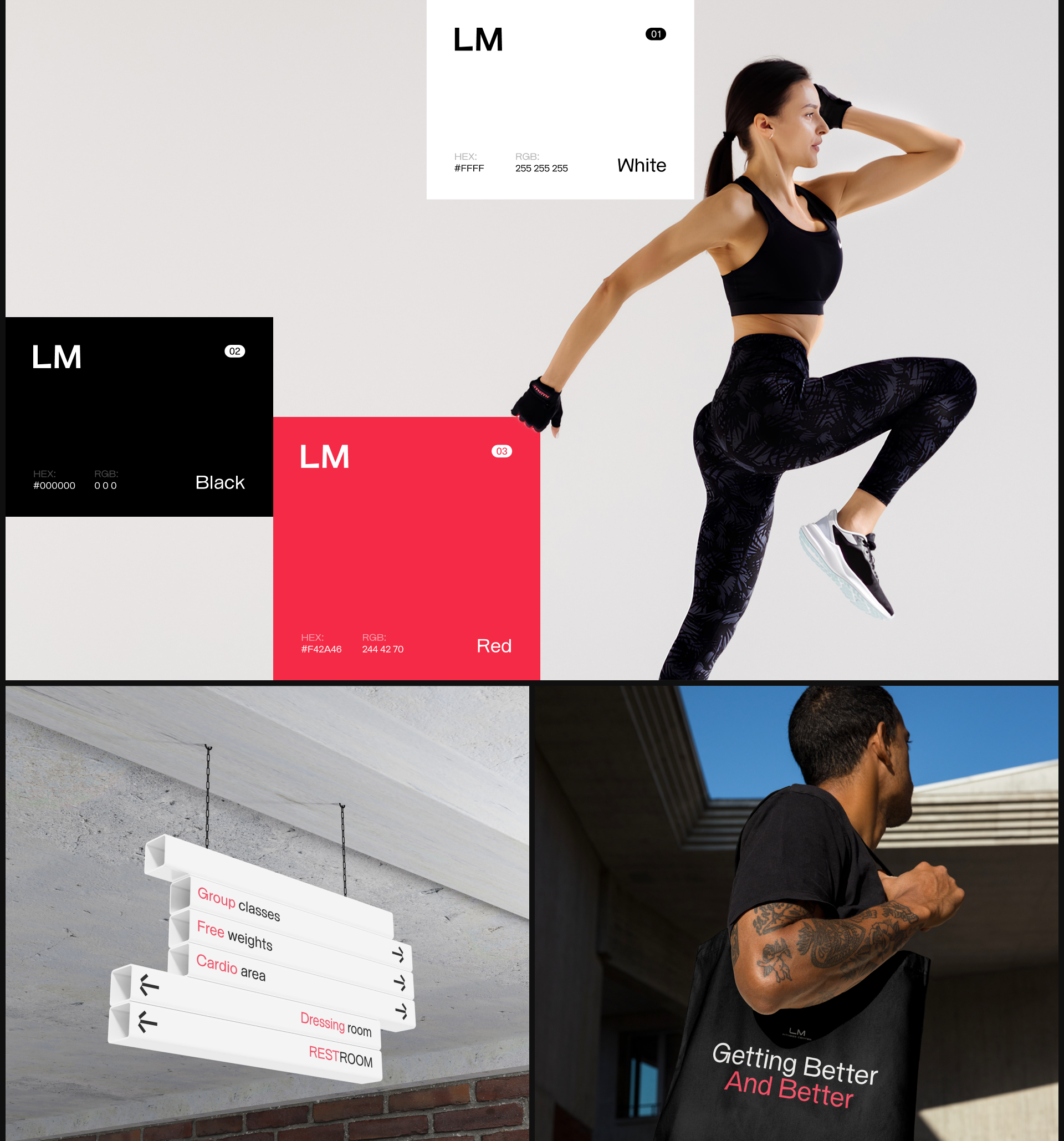 LM Fitness Center — Изображение №4 — Интерфейсы, Брендинг на Dprofile