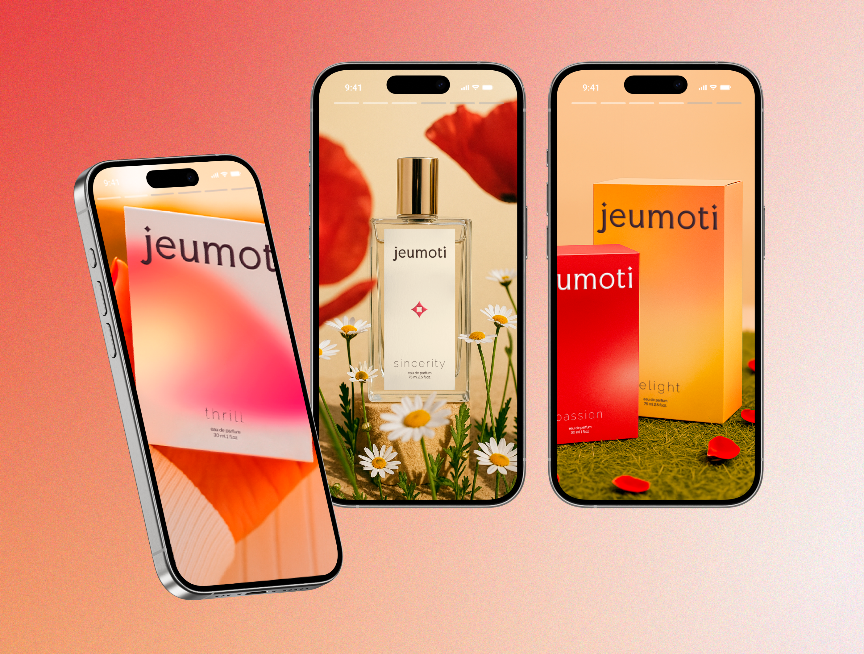 Jeumoti | Brand identity | Бренд-дизайн парфюма — Изображение №9 — Брендинг на Dprofile