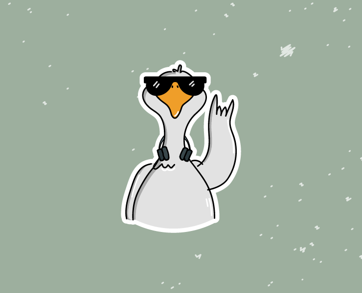 Sticker pack Mark Goosman/Стикеры — Иллюстрация, Графика на Dprofile