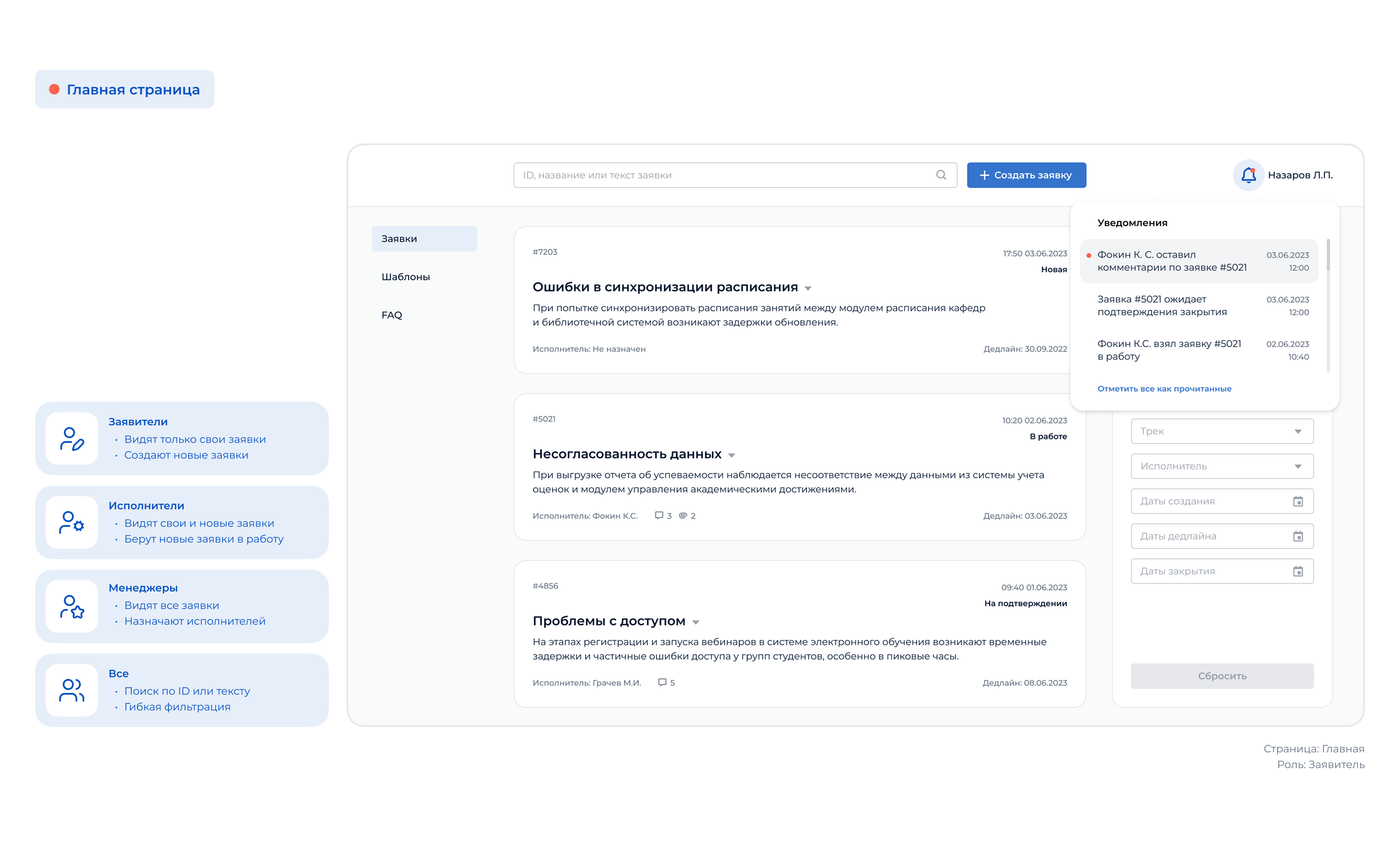 Help Desk — Изображение №6 — Интерфейсы на Dprofile