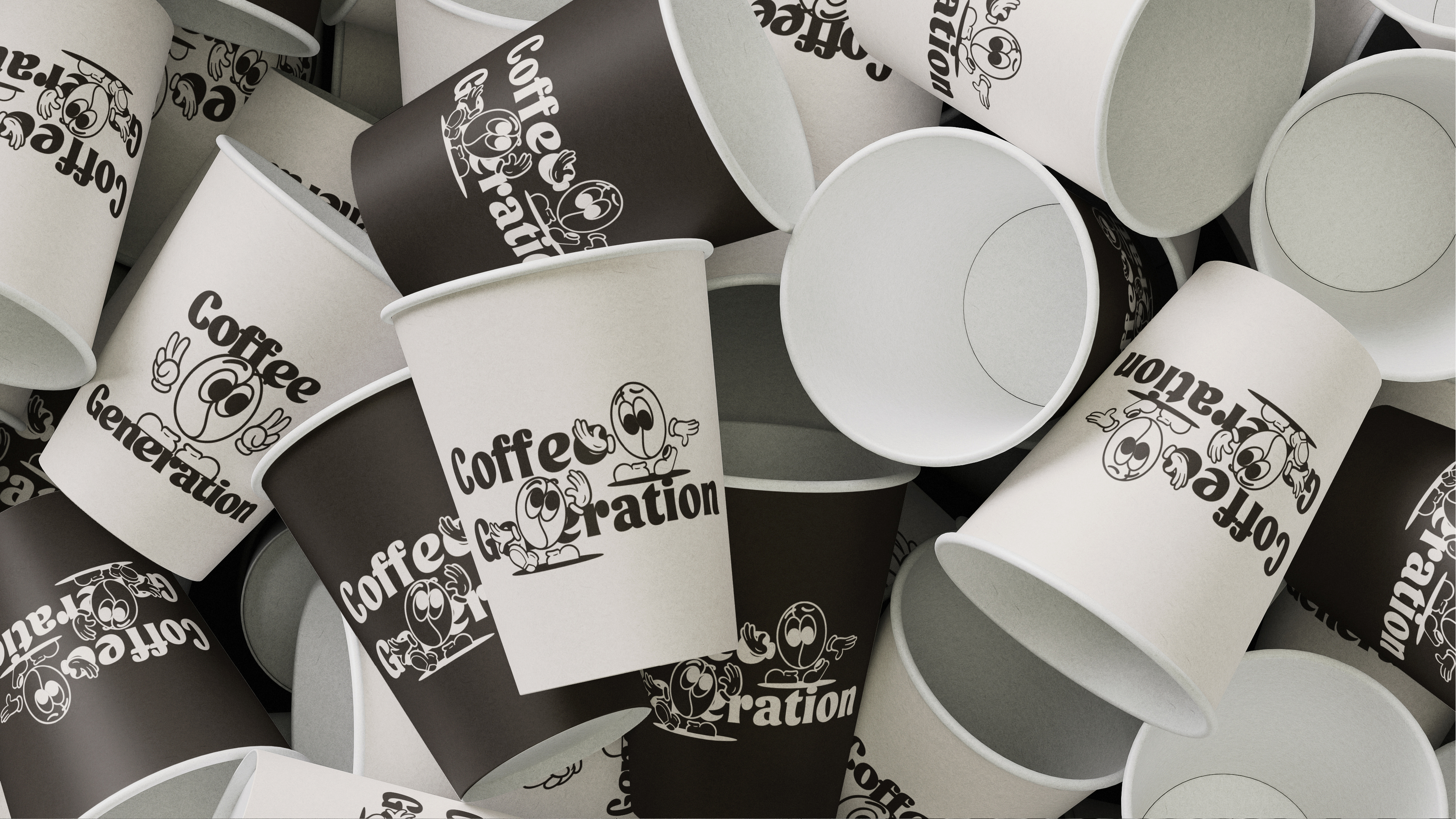 Coffee Generation: брендинг кофейни — Изображение №10 — Брендинг, Иллюстрация на Dprofile