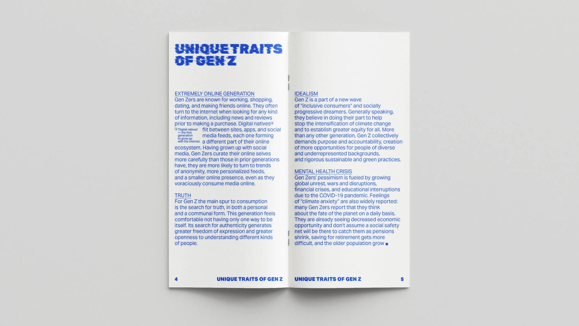 Брошура-исследование о Поколении Зуммеров — Изображение №4 — Графика на Dprofile