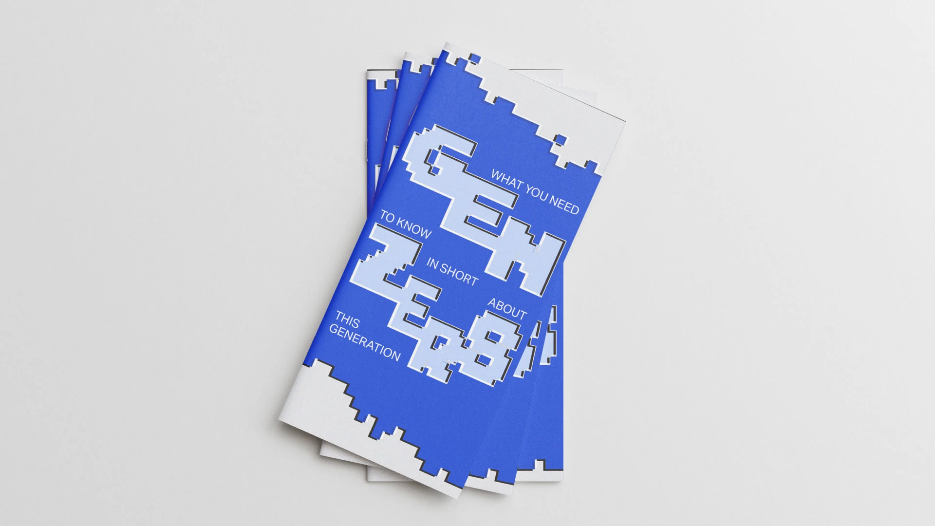 Брошура-исследование о Поколении Зуммеров — Изображение №1 — Графика на Dprofile