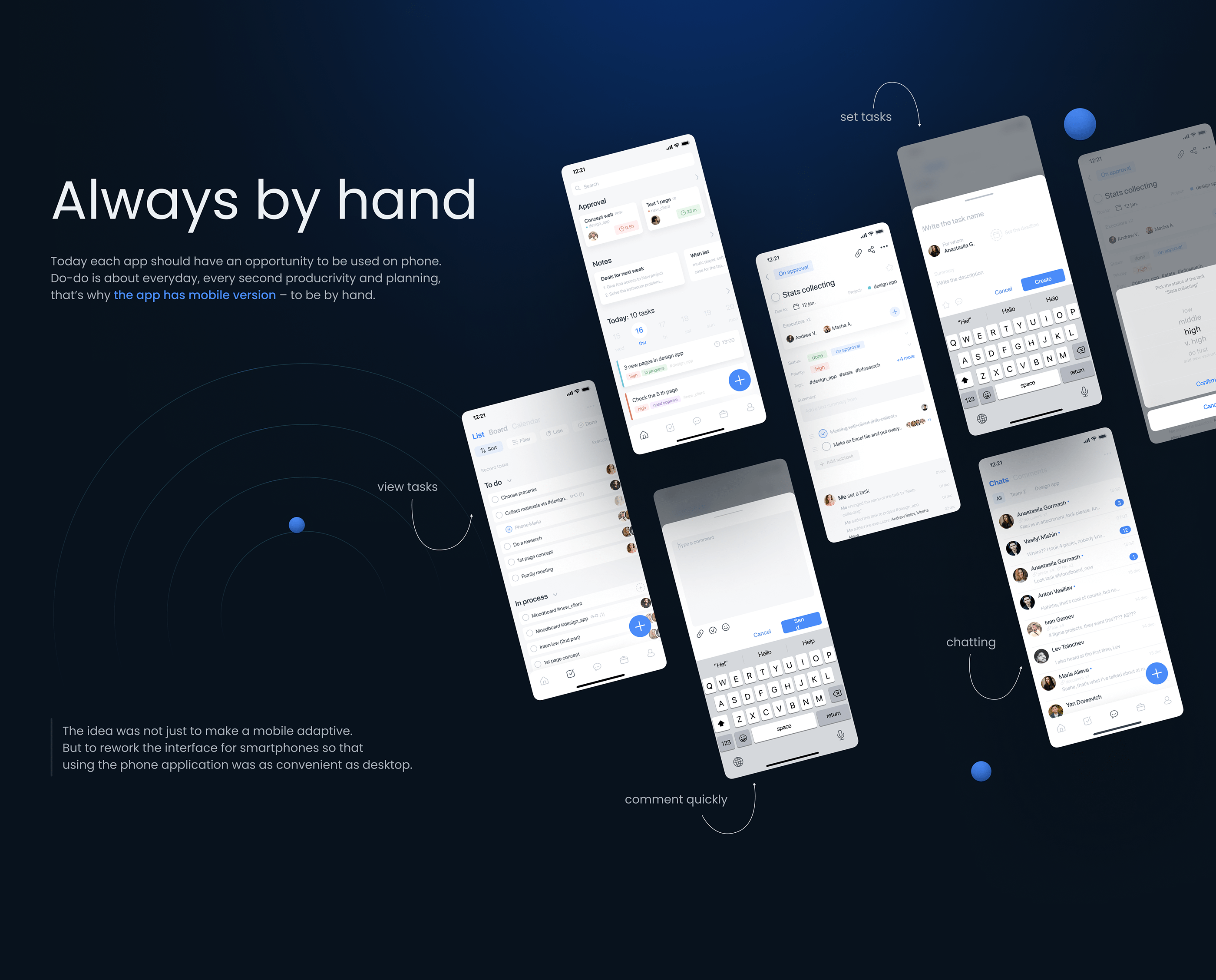Do-do – productivity app UX/UI design — Изображение №14 — Интерфейсы на Dprofile