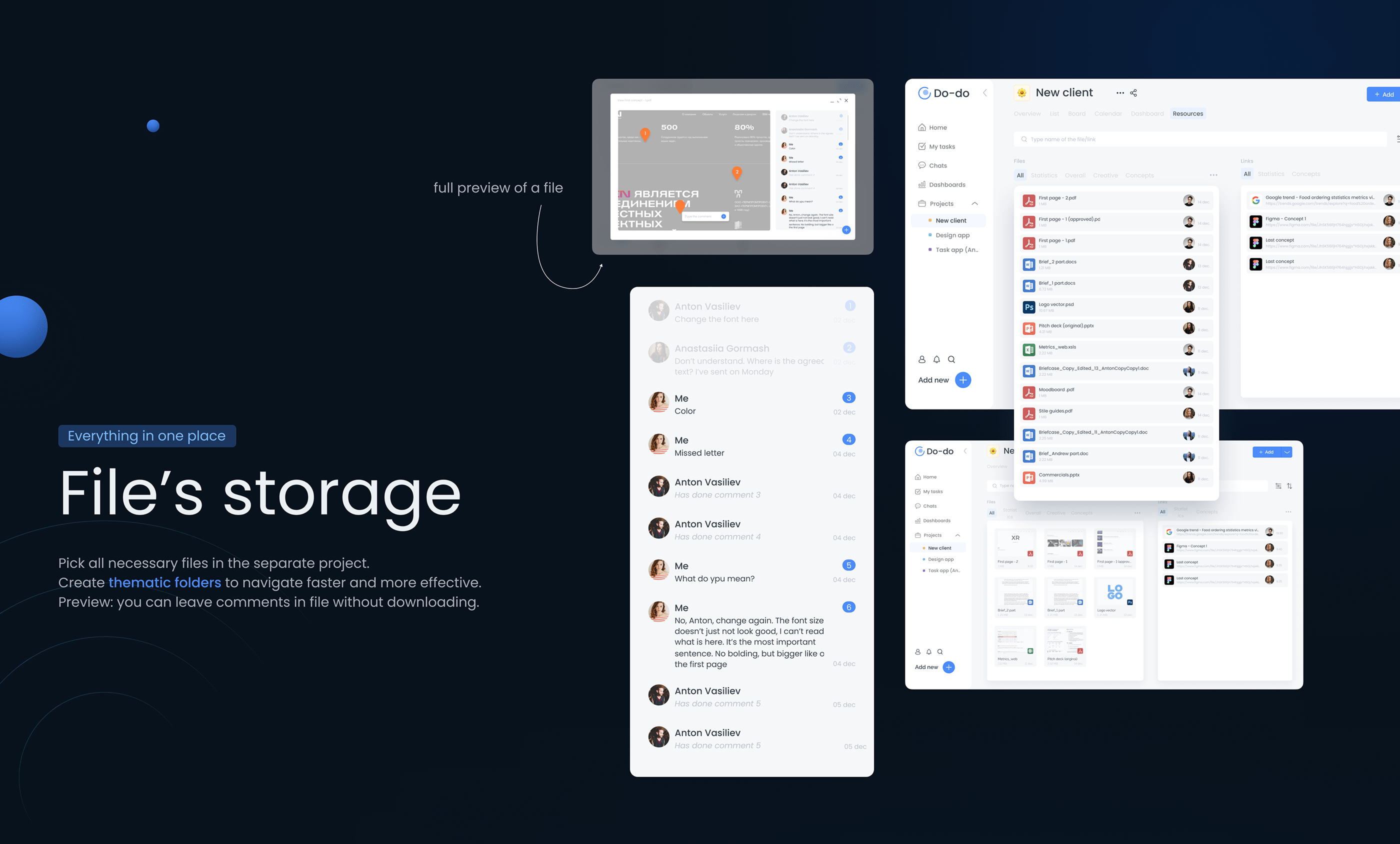 Do-do – productivity app UX/UI design — Изображение №12 — Интерфейсы на Dprofile