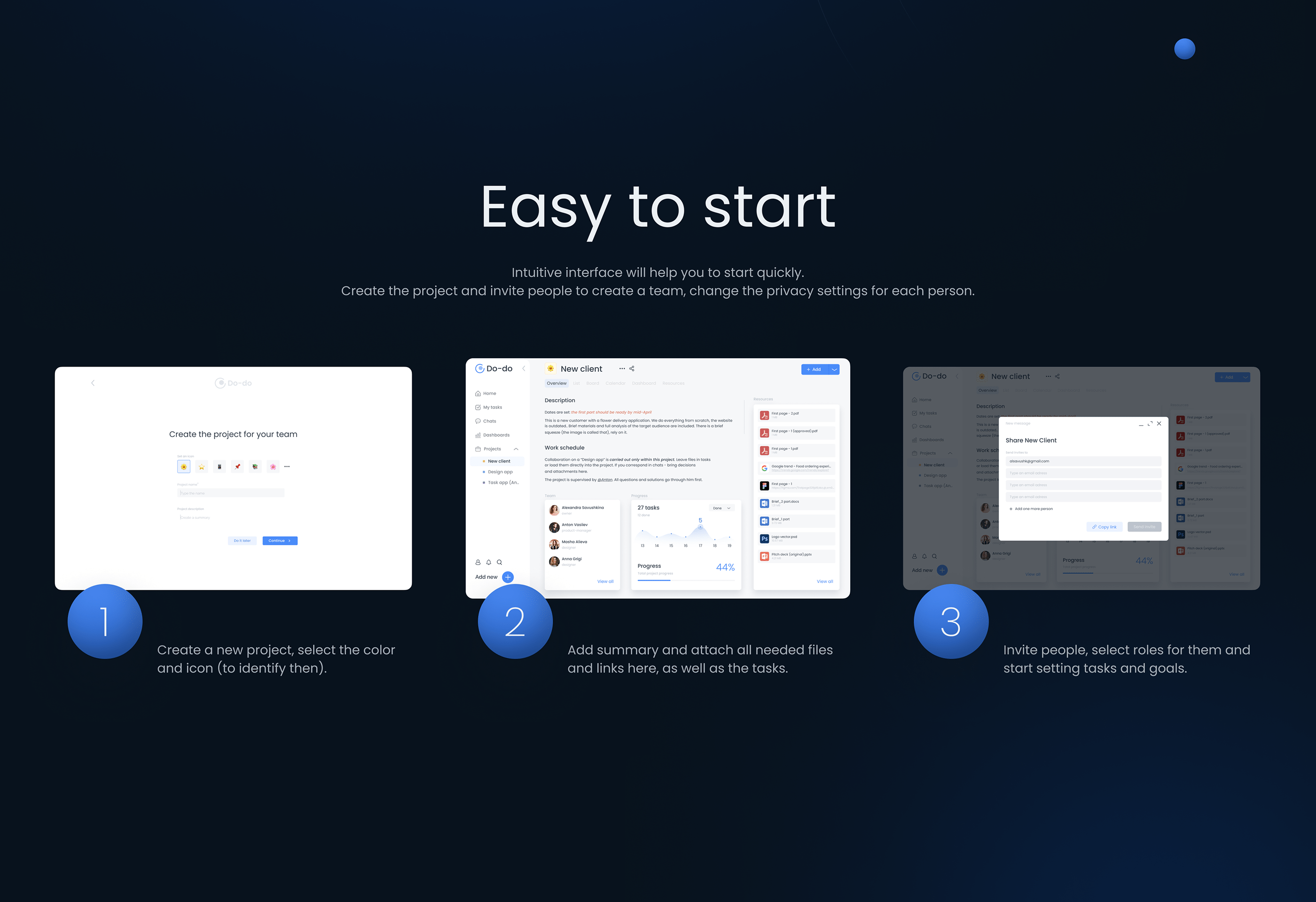 Do-do – productivity app UX/UI design — Изображение №11 — Интерфейсы на Dprofile