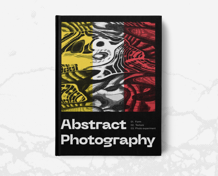 вёрстка альбома абстрактной фотографии — Графика на Dprofile