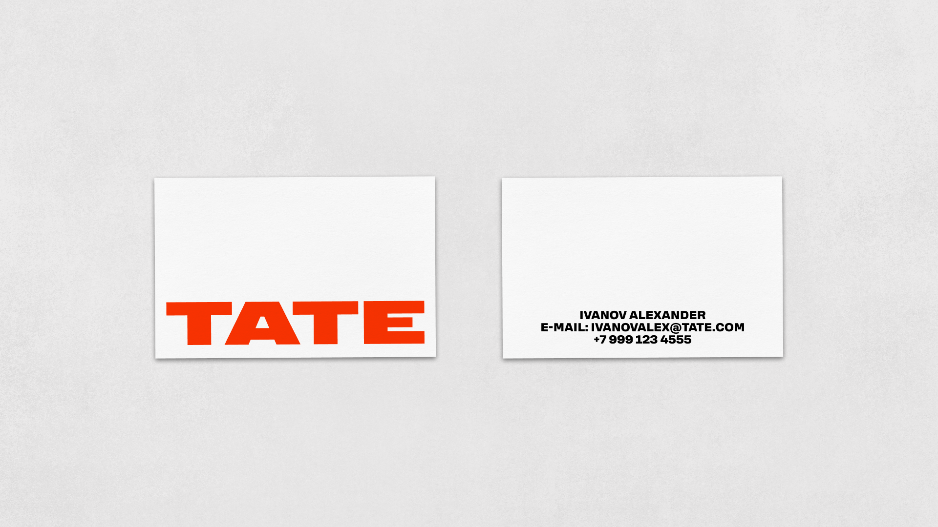 TATE — дом-галерея — Изображение №11 — Брендинг на Dprofile