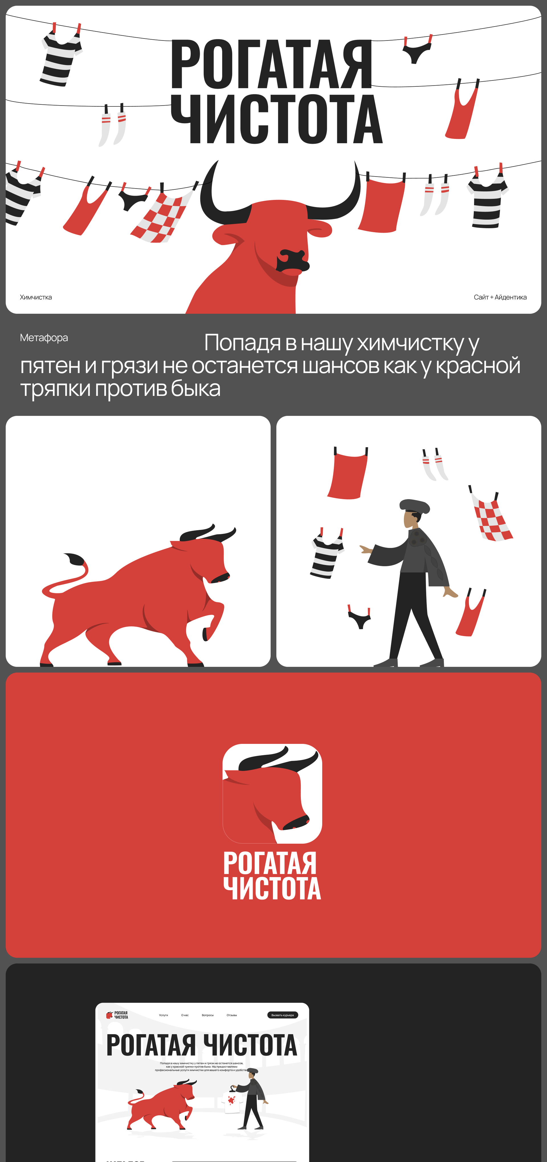 Химчистка — Изображение №1 — Интерфейсы, Брендинг на Dprofile