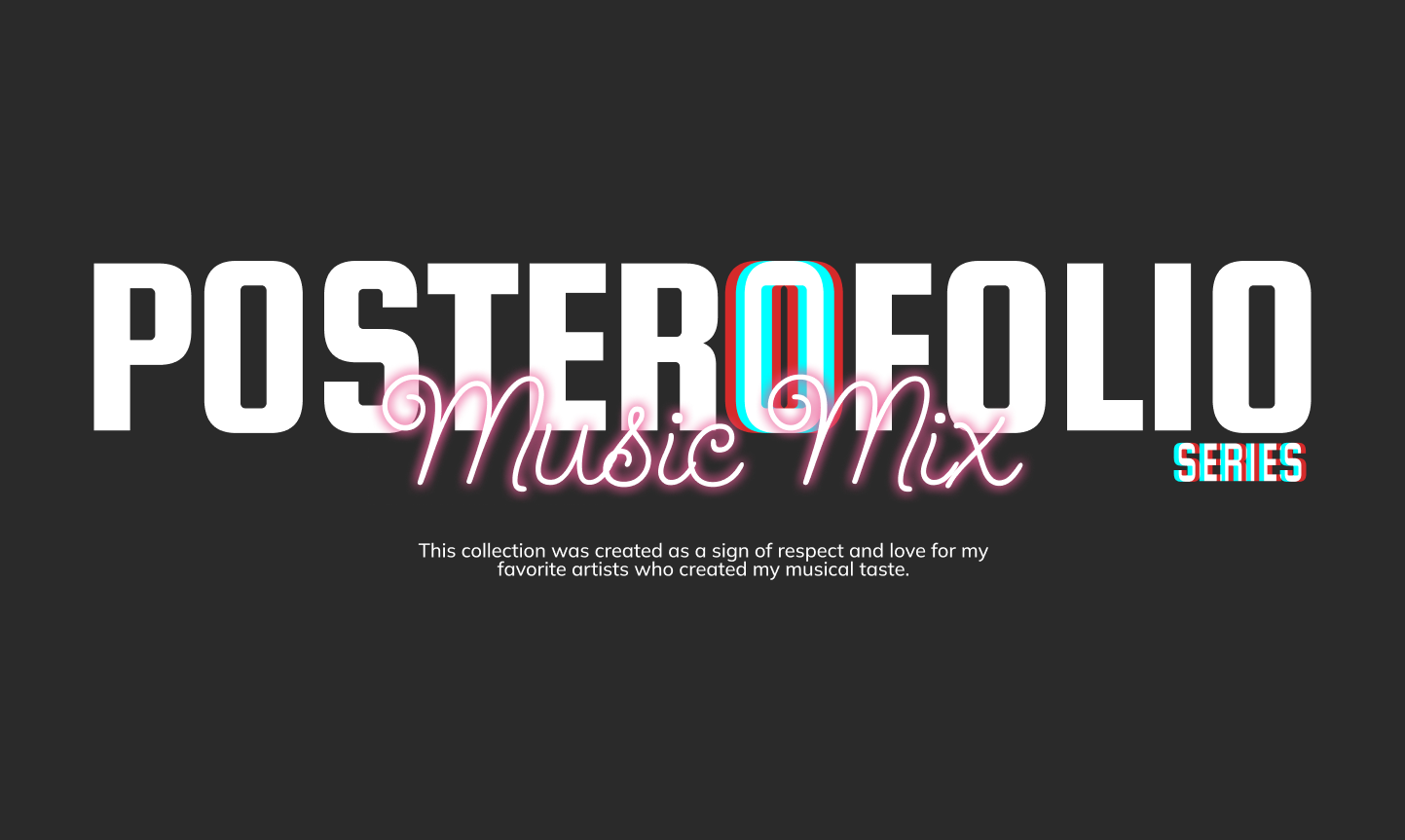 Postrefolio: Music Mix (Постерофолио: Мьюзик Микс) — Изображение №1 — Иллюстрация, Графика на Dprofile