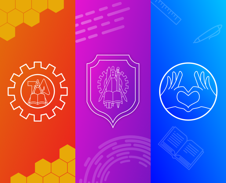 Айдентика колледжа г. Коврова (Identity of the College) на Dprofile