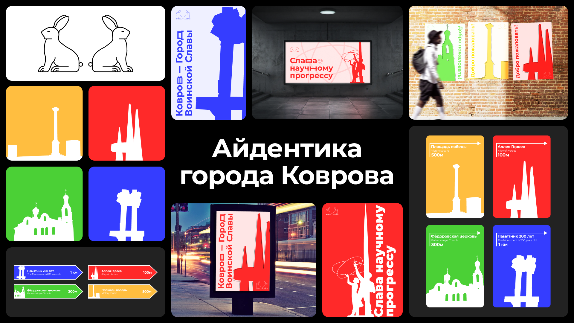 Айдентика города Коврова — Изображение №1 — Брендинг, Иллюстрация на Dprofile