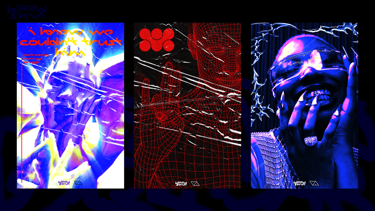 Bloodskin (Street brand) — Изображение №10 — Брендинг, Иллюстрация на Dprofile