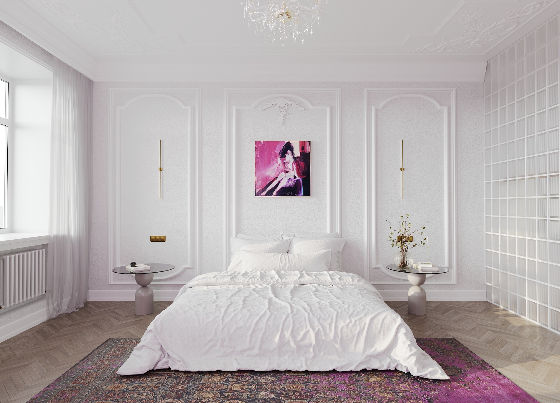 NEOCLASSICAL BEDROOM — Изображение №1 — 3D, Анимация на Dprofile