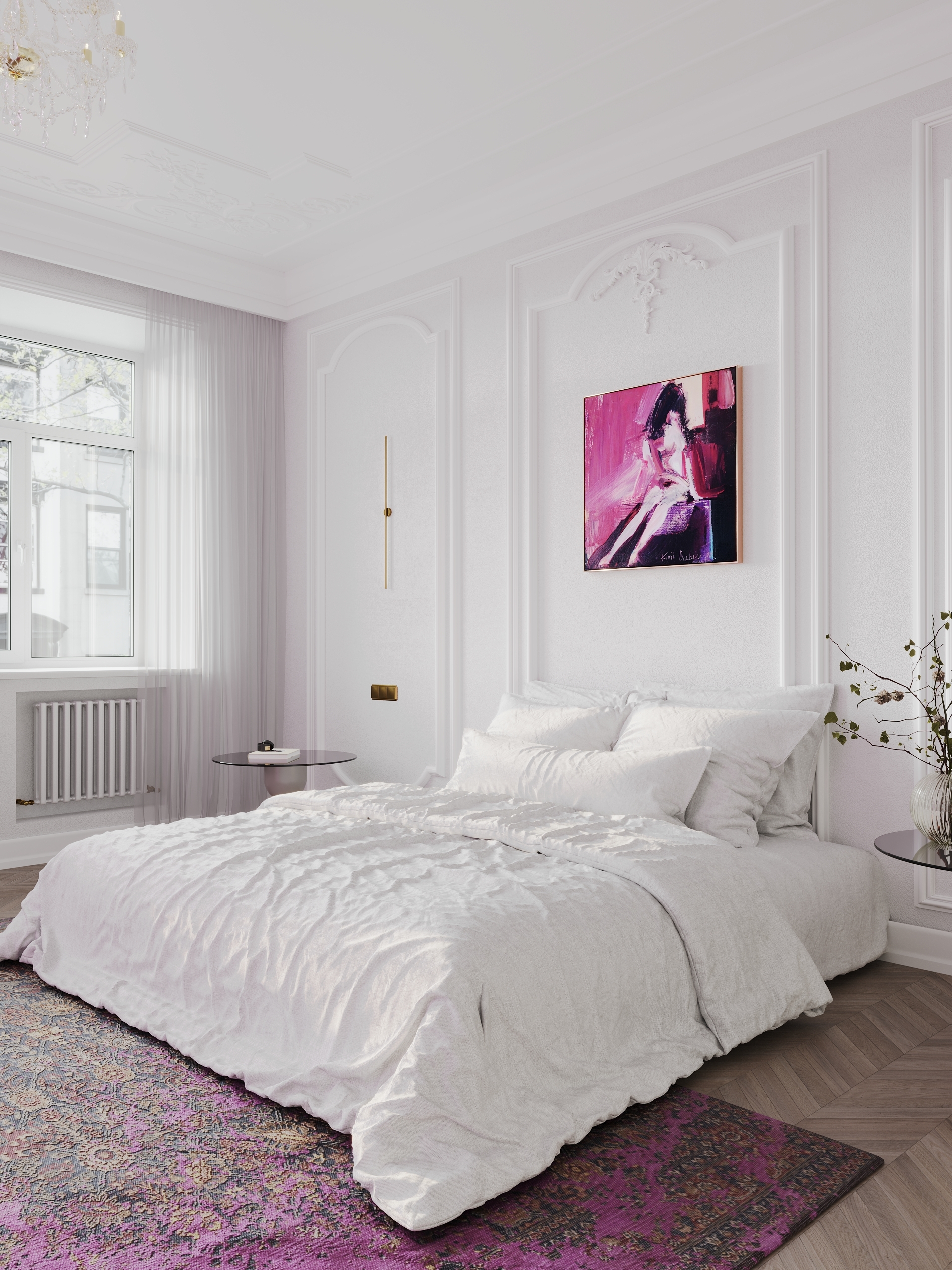 NEOCLASSICAL BEDROOM — Изображение №5 — 3D, Анимация на Dprofile