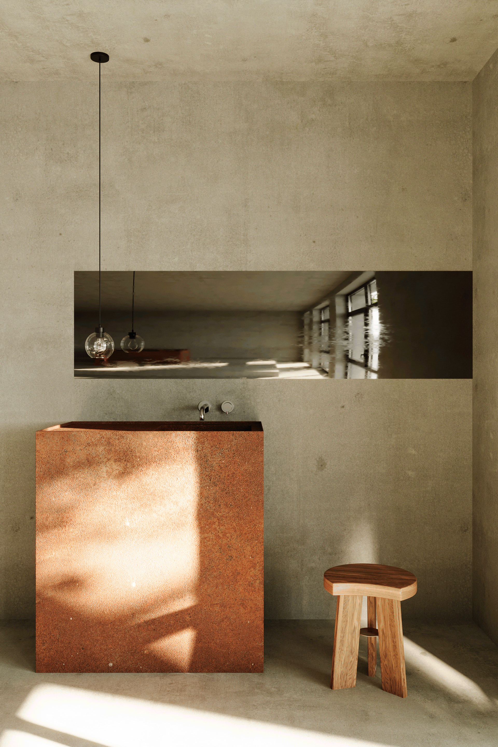BETON BATHROOM — Изображение №1 — 3D на Dprofile