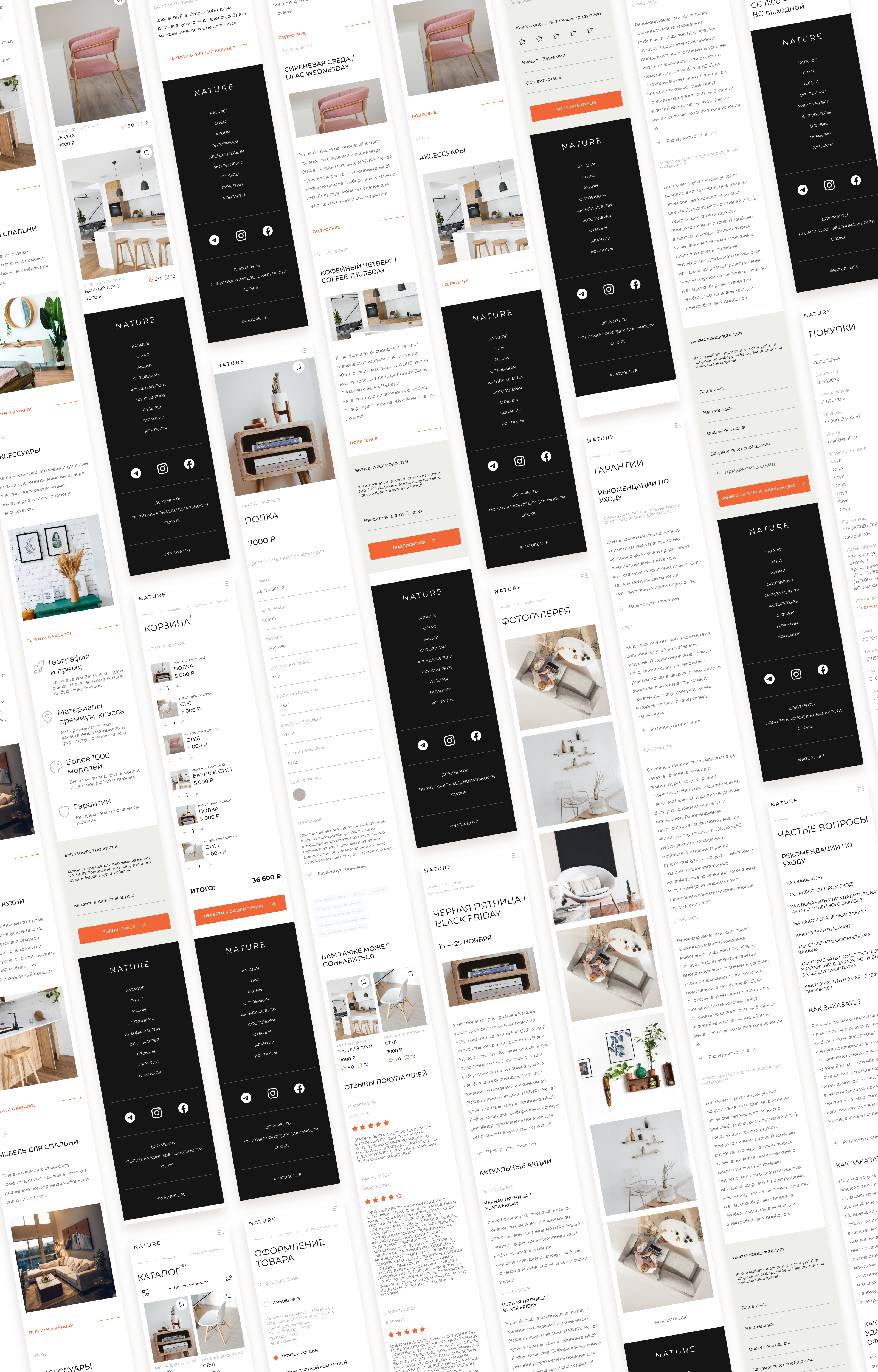Furniture Nature E-Commerce website — Изображение №10 — Интерфейсы на Dprofile