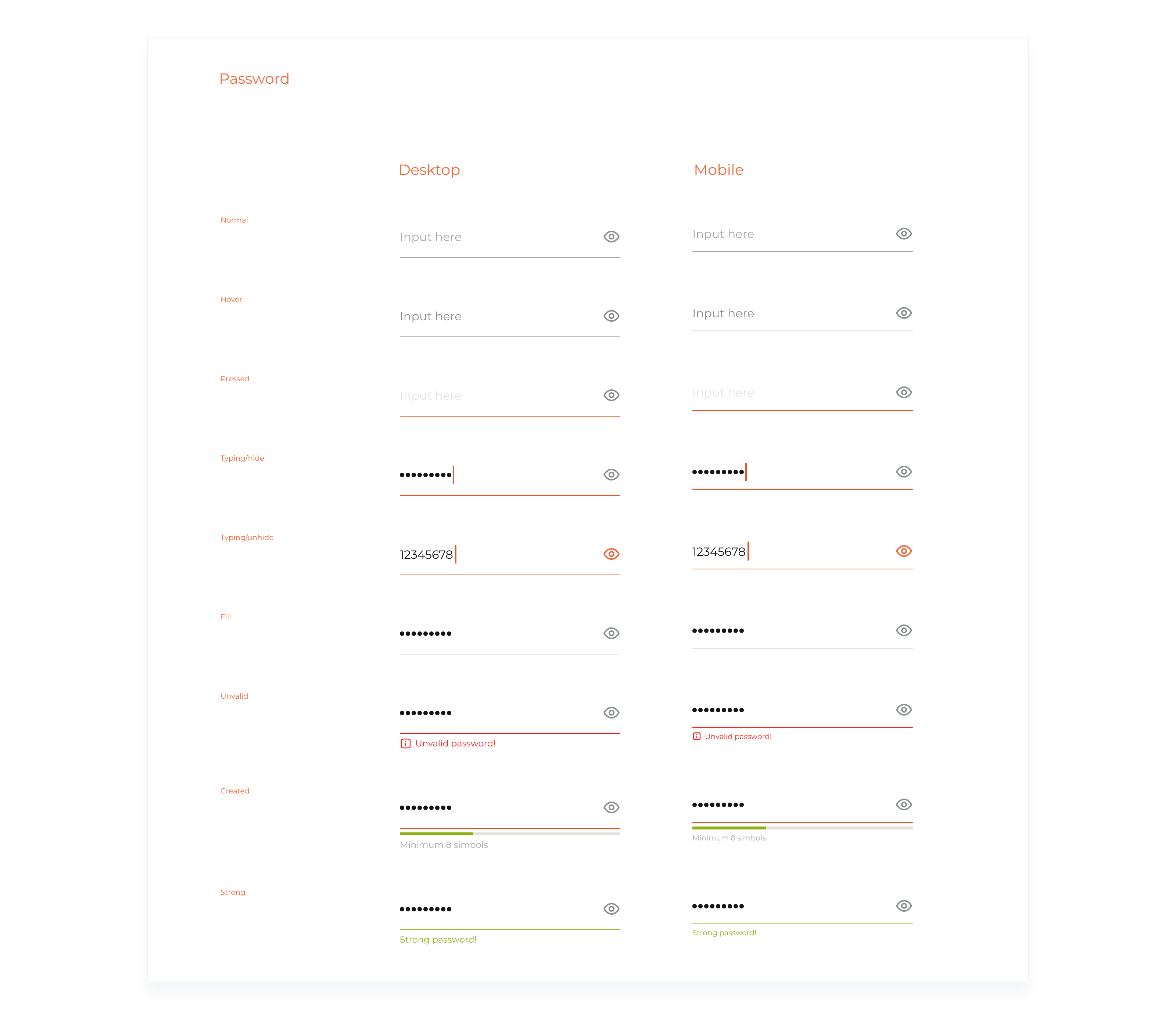 UI-Kit Design system E-commerce NATURE — Изображение №13 — Интерфейсы на Dprofile