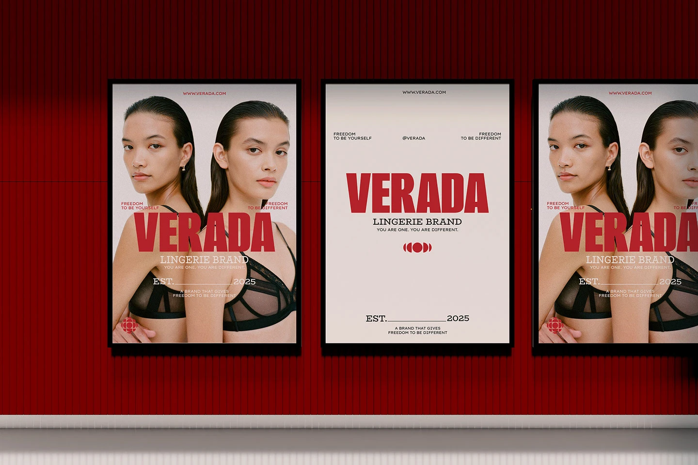 VERADA | Айдентика для бренда нижнего белья — Изображение №6 — Брендинг на Dprofile