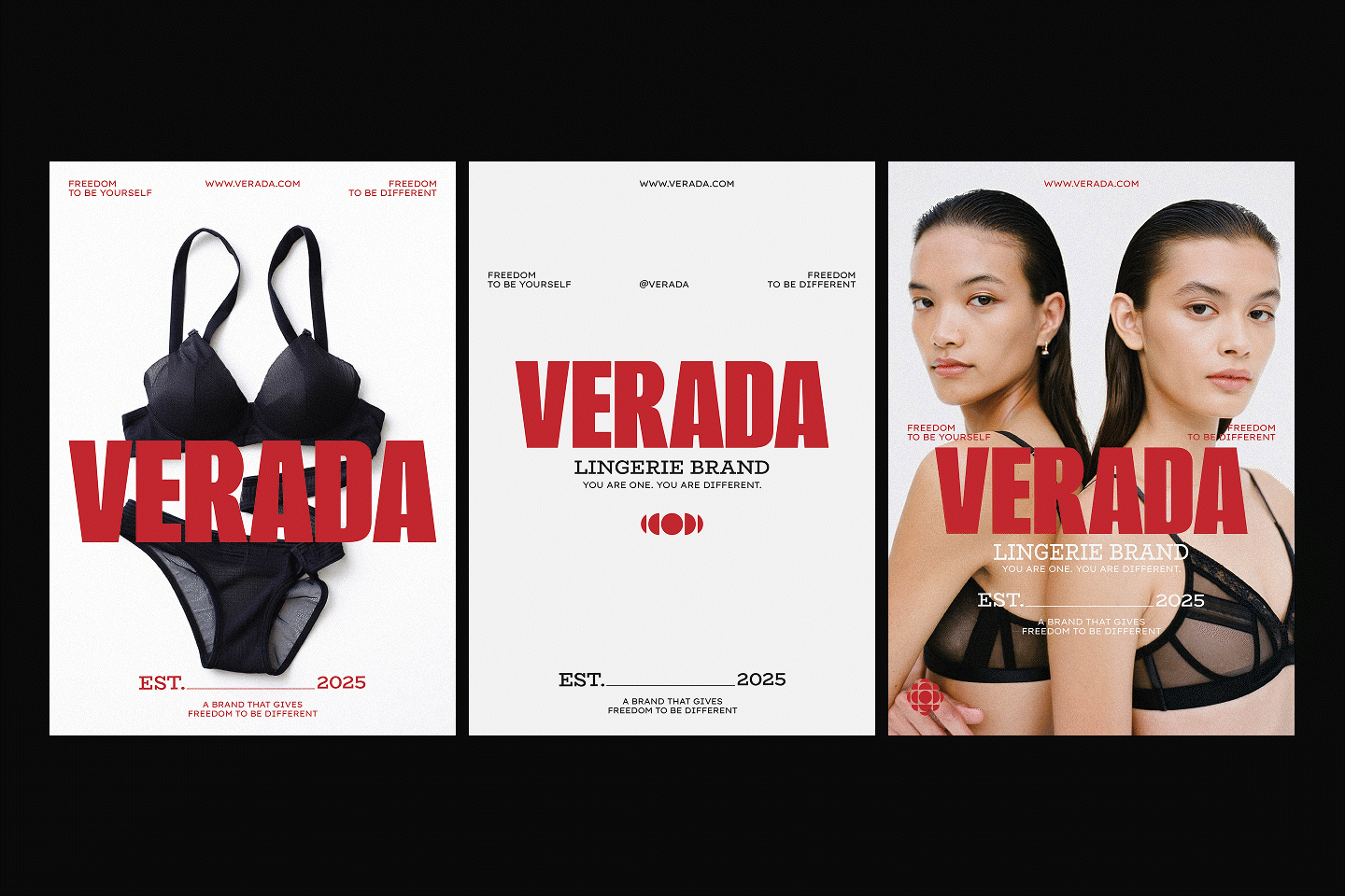 VERADA | Айдентика для бренда нижнего белья — Изображение №13 — Брендинг на Dprofile