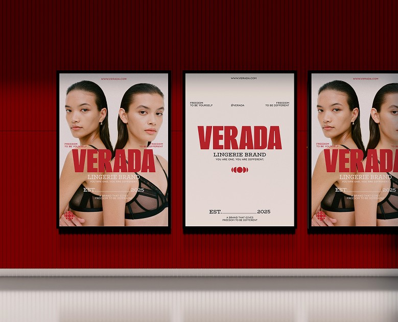 VERADA | Айдентика для бренда нижнего белья на Dprofile