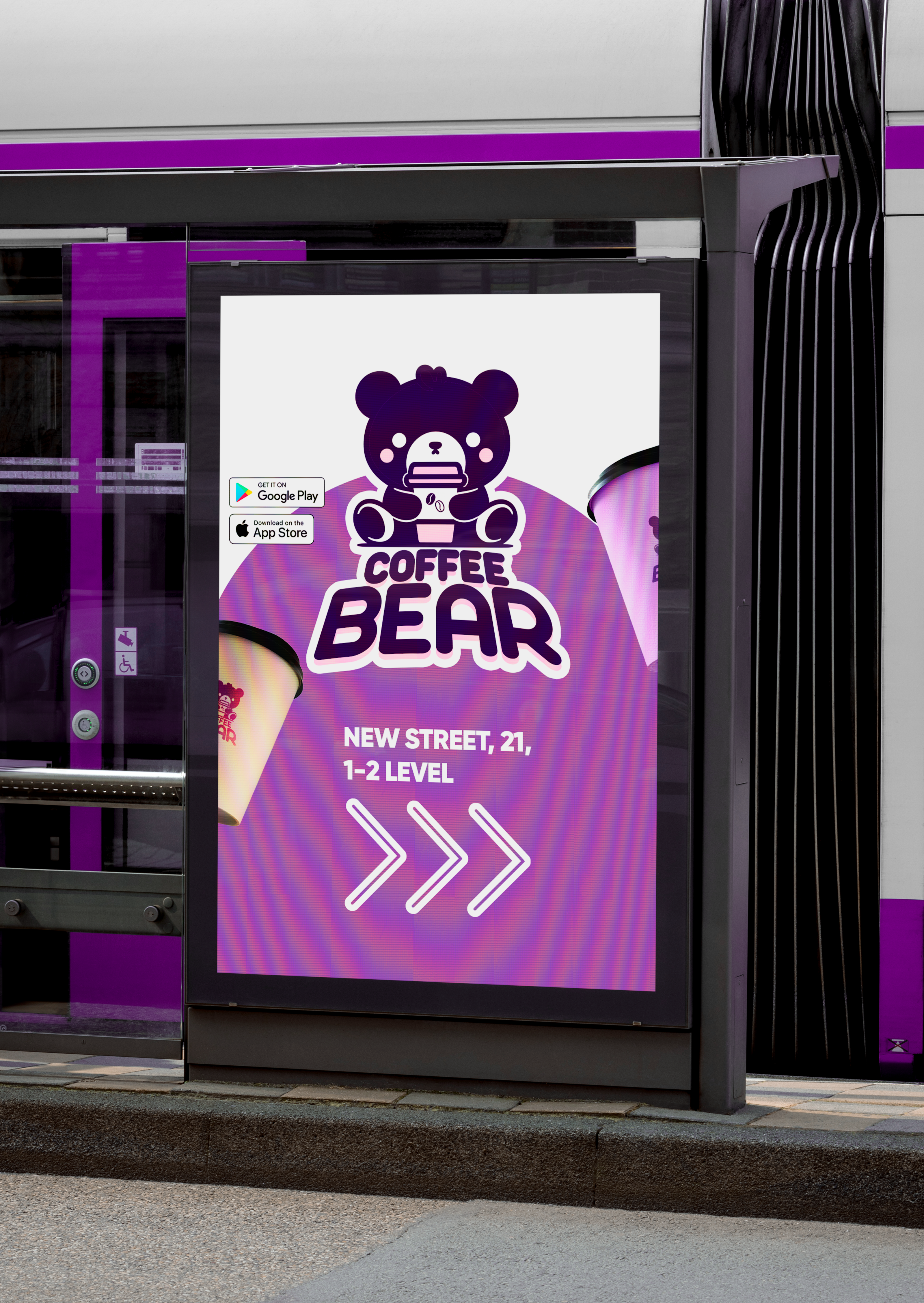 Coffee bear, Brand identity — Изображение №5 — Брендинг, Маркетинг на Dprofile