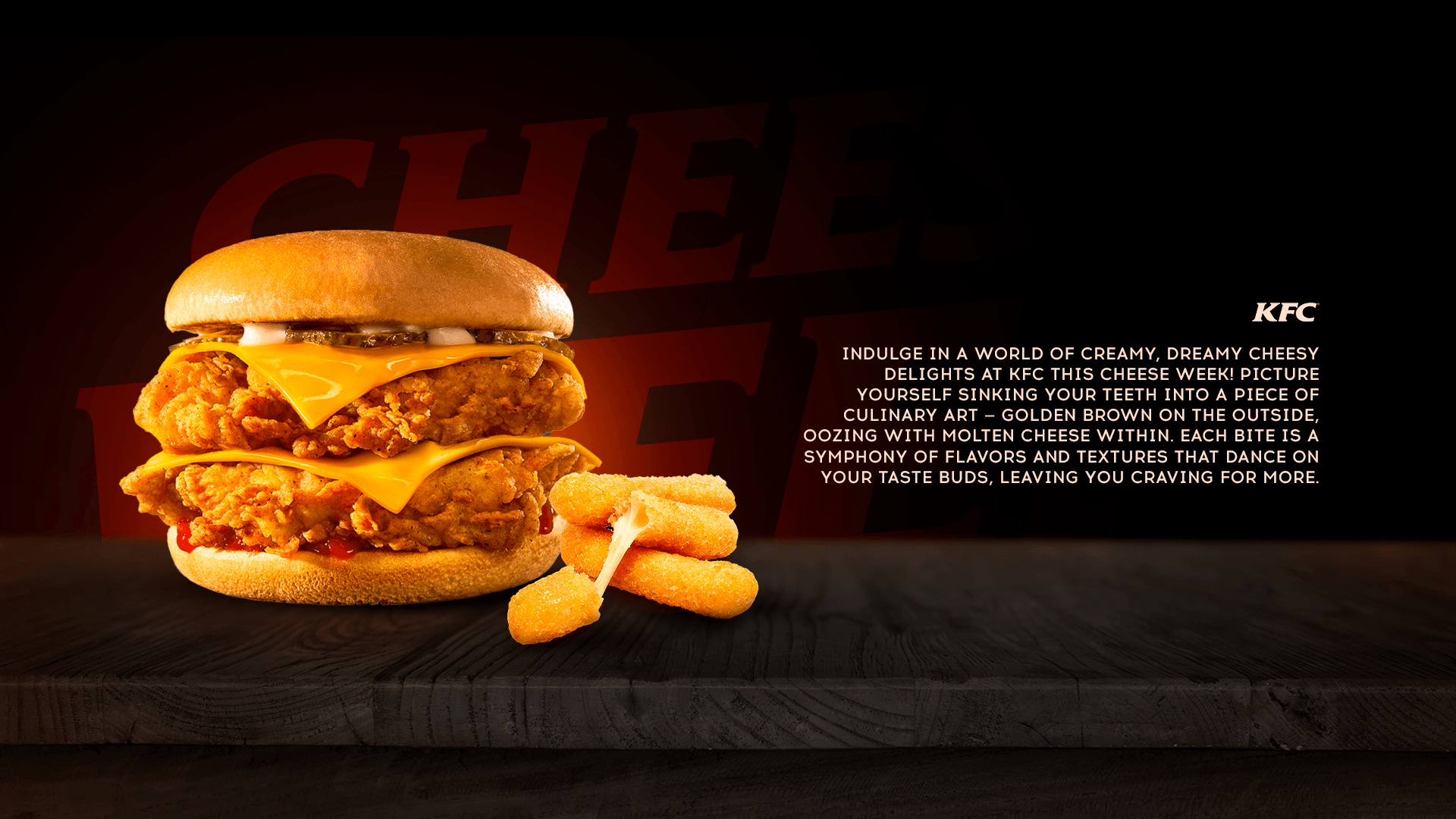 Super Cheese, Cheese week by KFC | Дизайн — Изображение №6 — Брендинг, Маркетинг на Dprofile