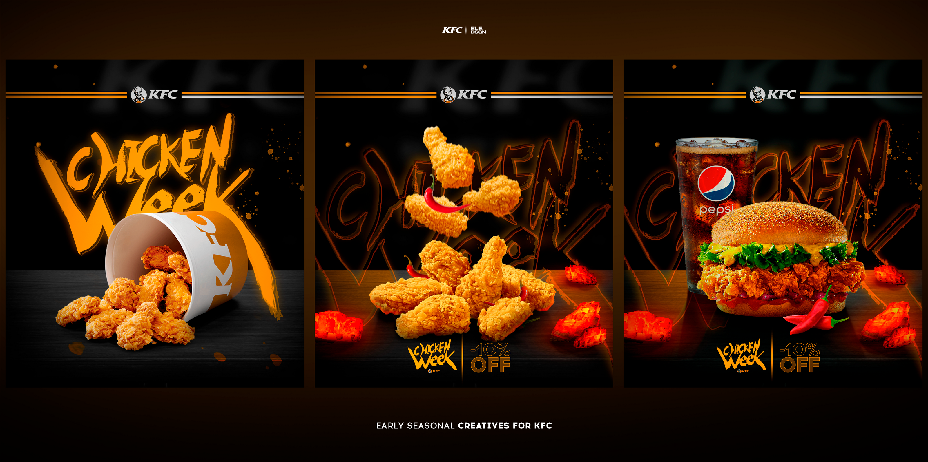 Super Cheese, Cheese week by KFC | Дизайн — Изображение №8 — Брендинг, Маркетинг на Dprofile